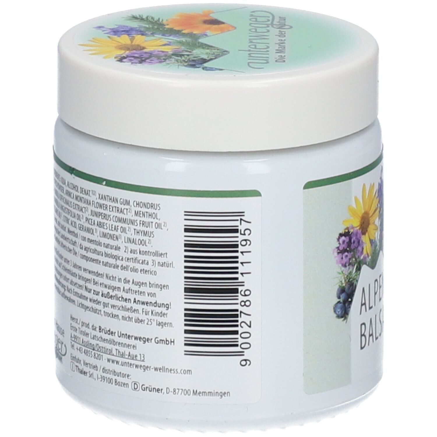 Vitalpinum Naturkosmetik Alpenkräuter Balsam
