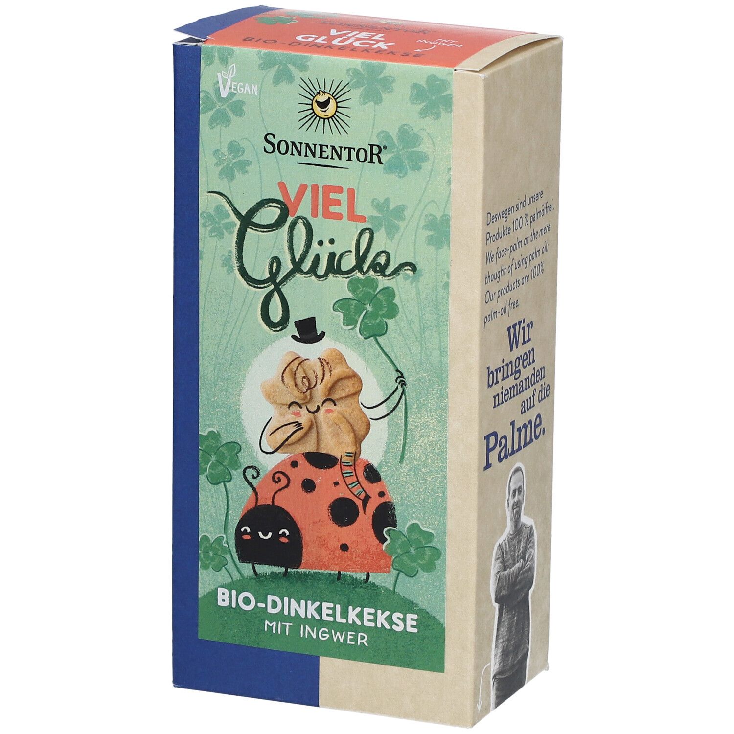 SonnentoR® Viel Glück Bio-Dinkelkekse mit Ingwer 100 g - Shop Apotheke