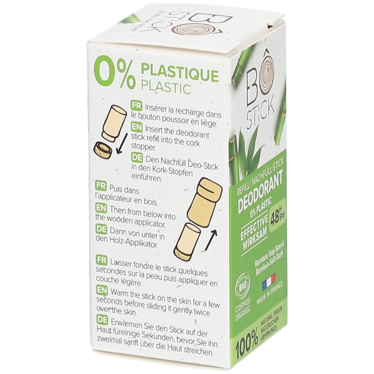 BÔ Deodorant Bambussaft Refill
