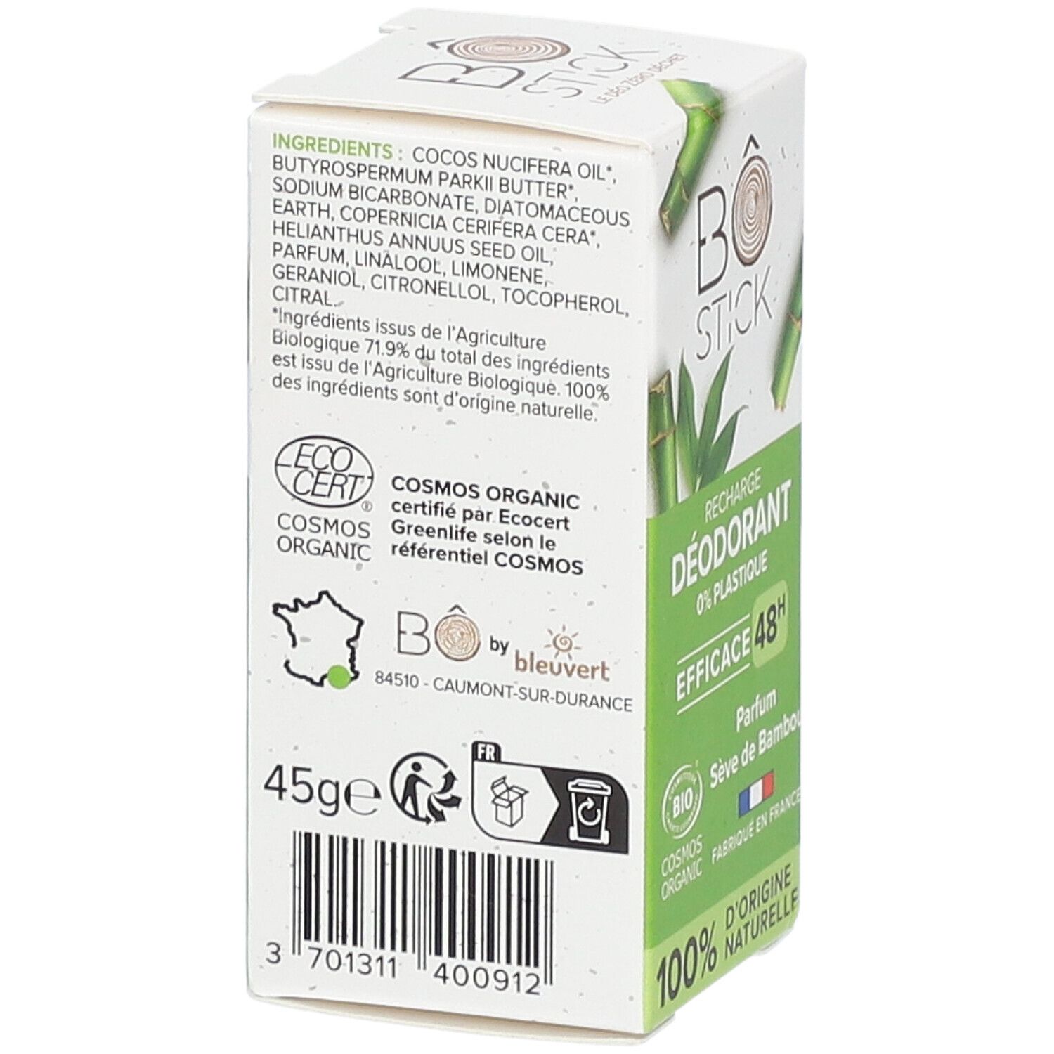 BÔ Deodorant Bambussaft Refill