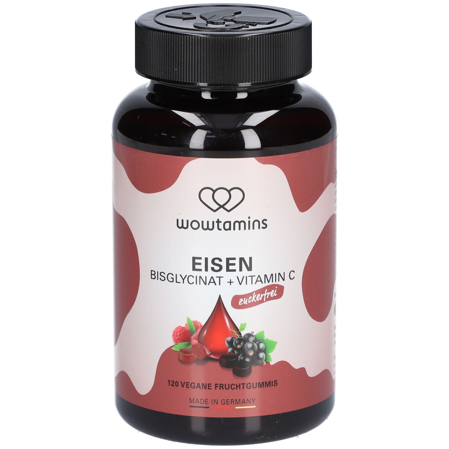 wowtamins EISEN Bisglycinat zuckerfrei