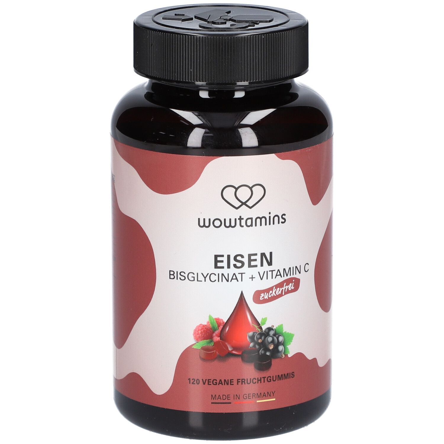 wowtamins EISEN Bisglycinat zuckerfrei