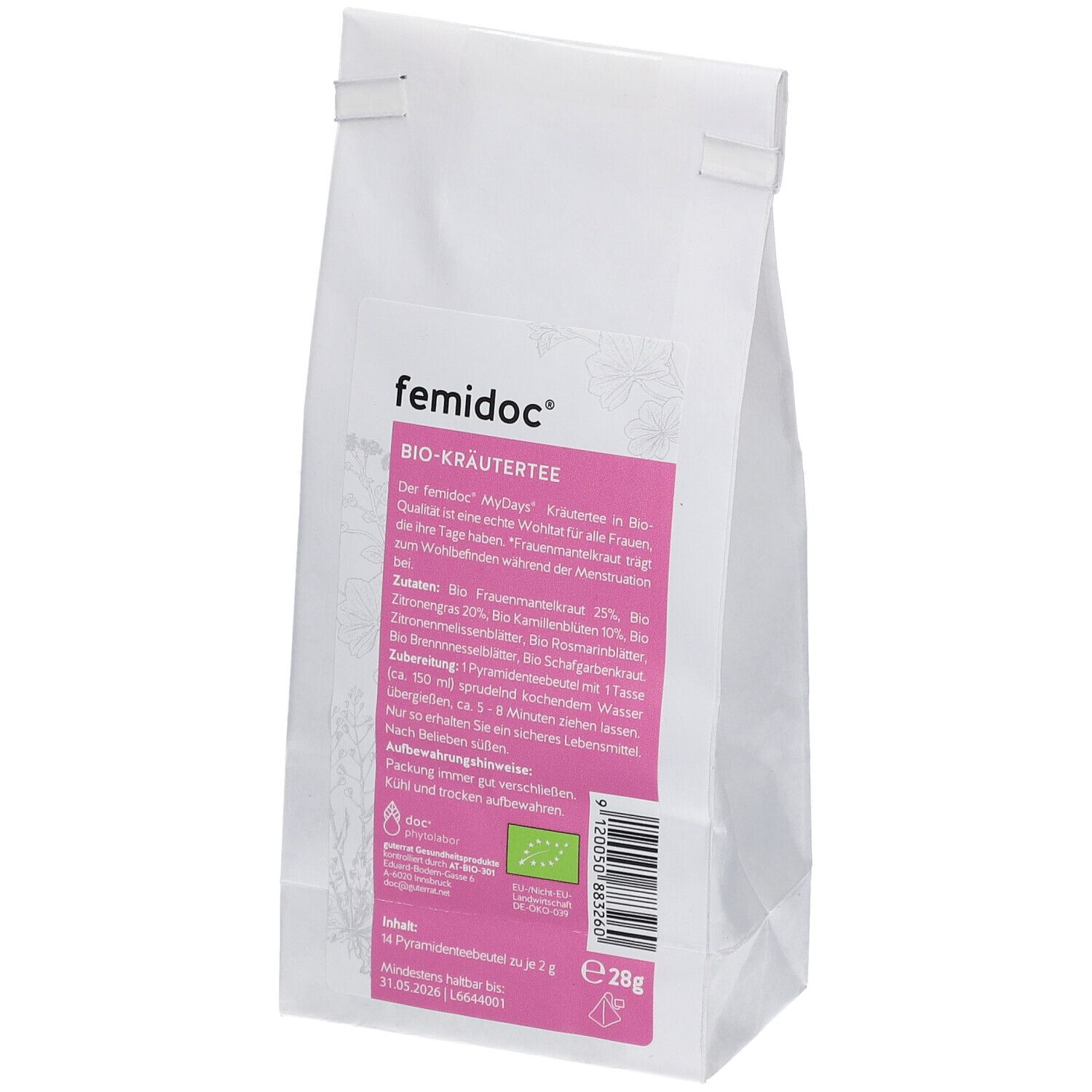 femidoc® MyDays® Kräutertee