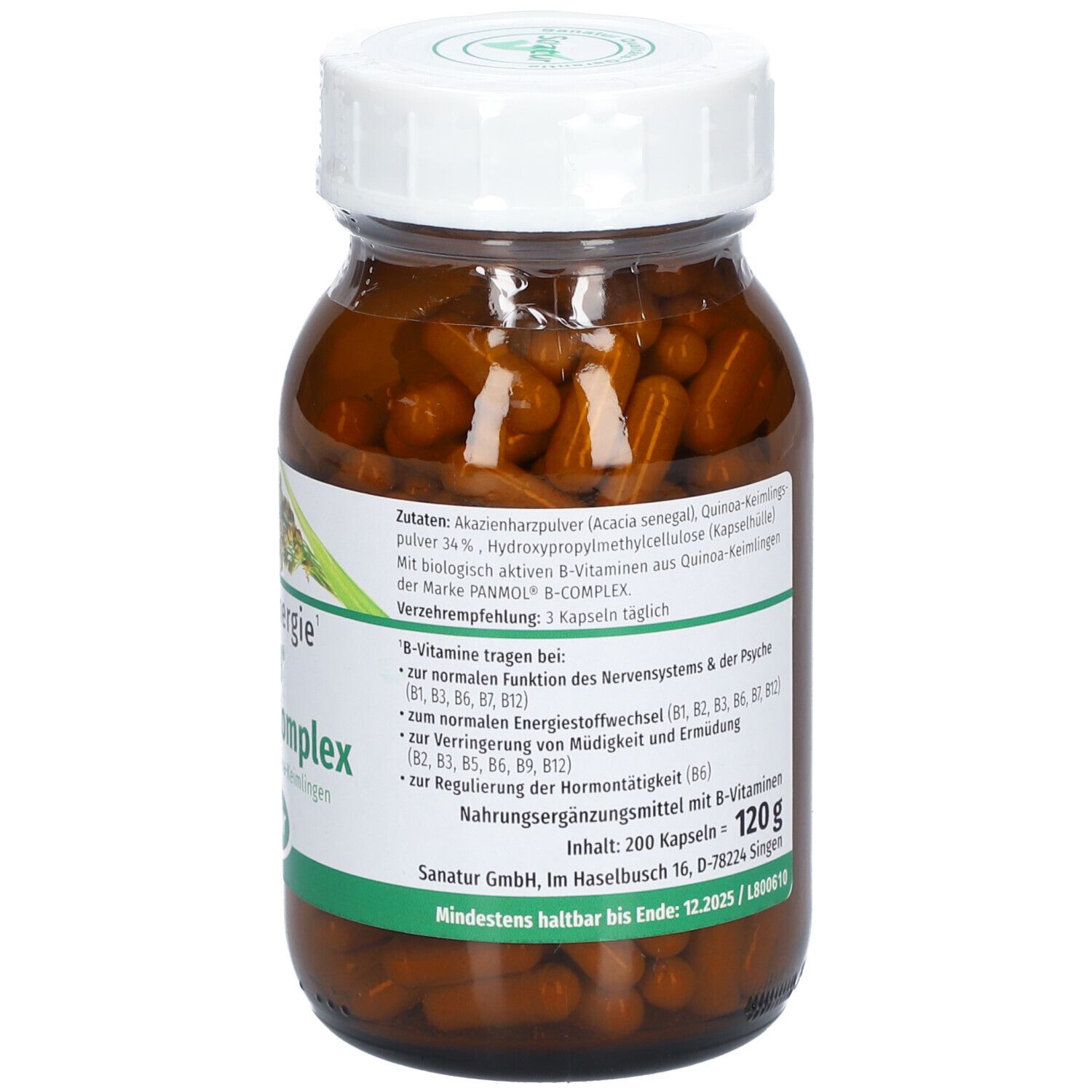  SPIRU® B-Vitamin Complex Sanatur