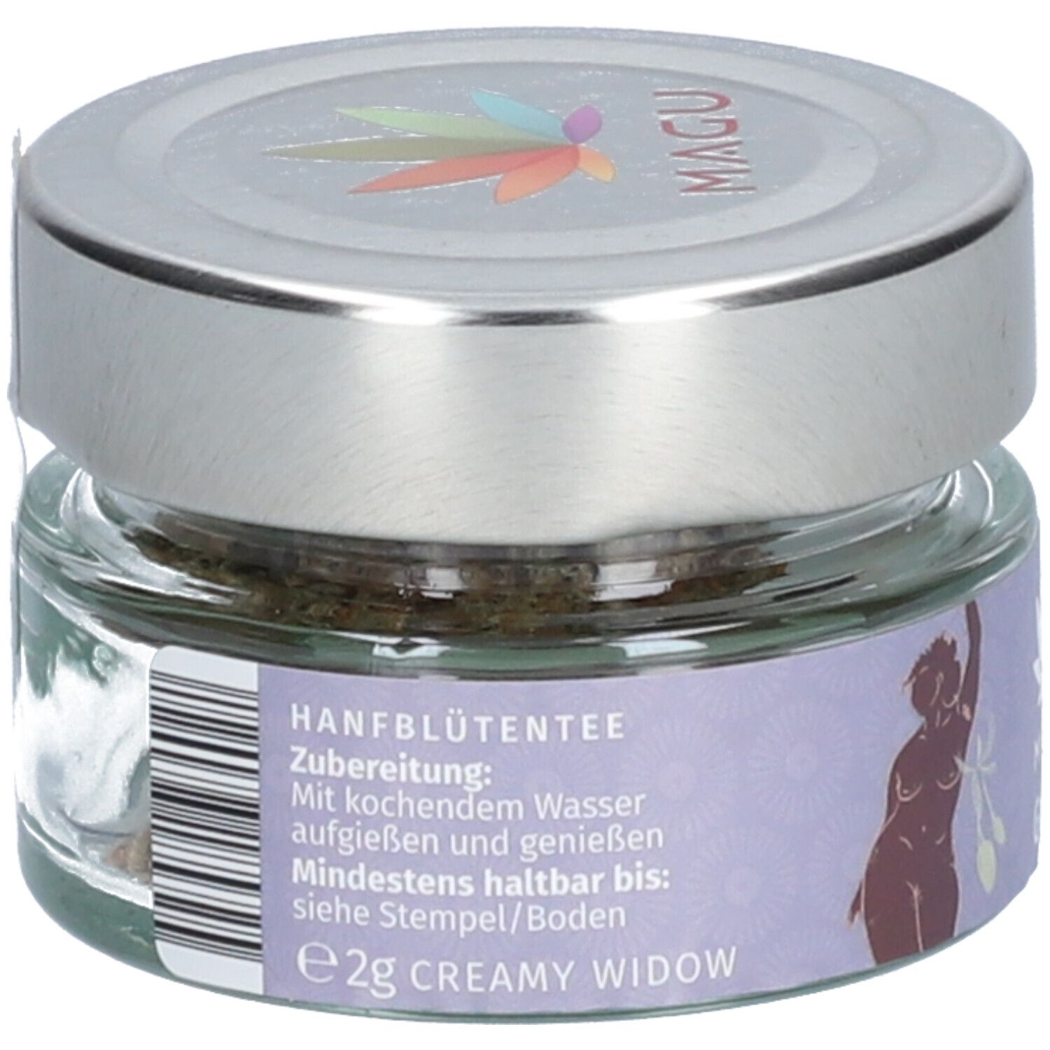 MAGU CBD Tee Greta - Creamy Widow