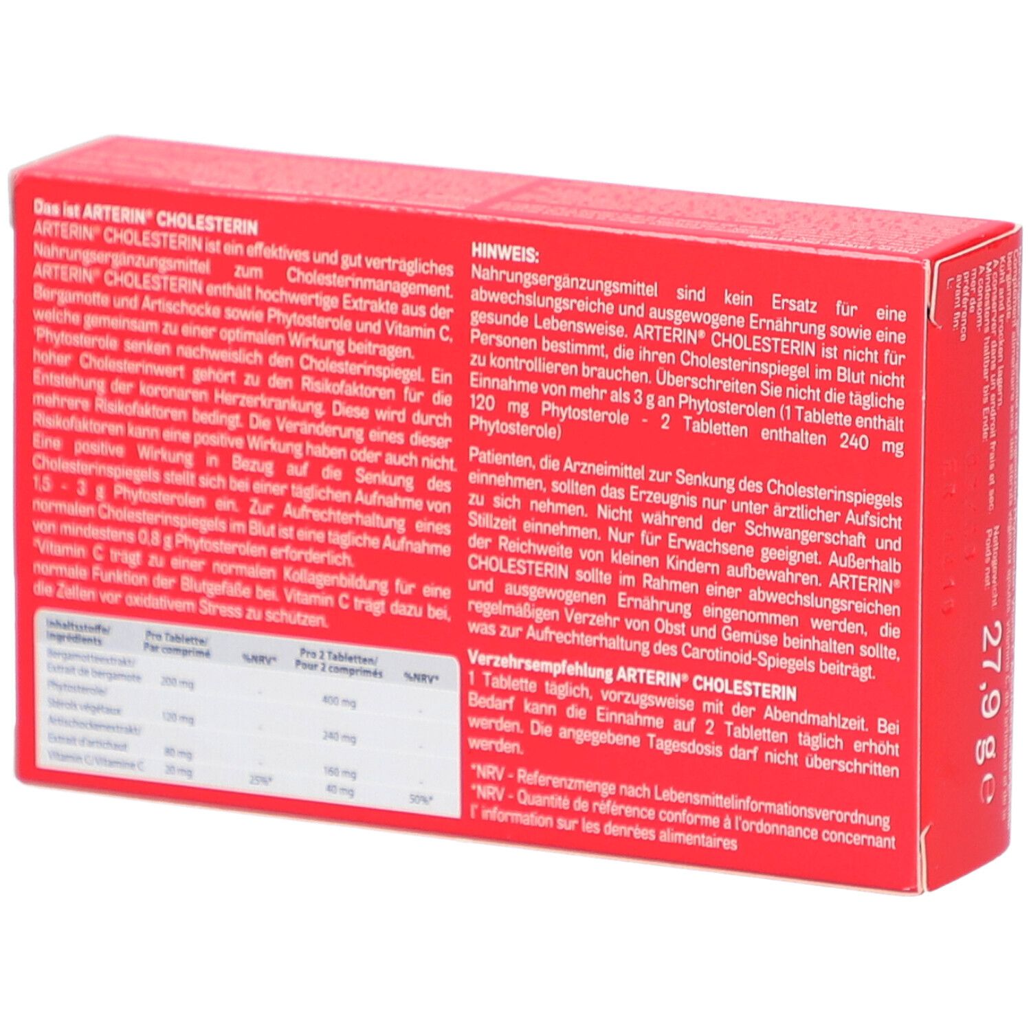 ARTERIN® Cholesterin