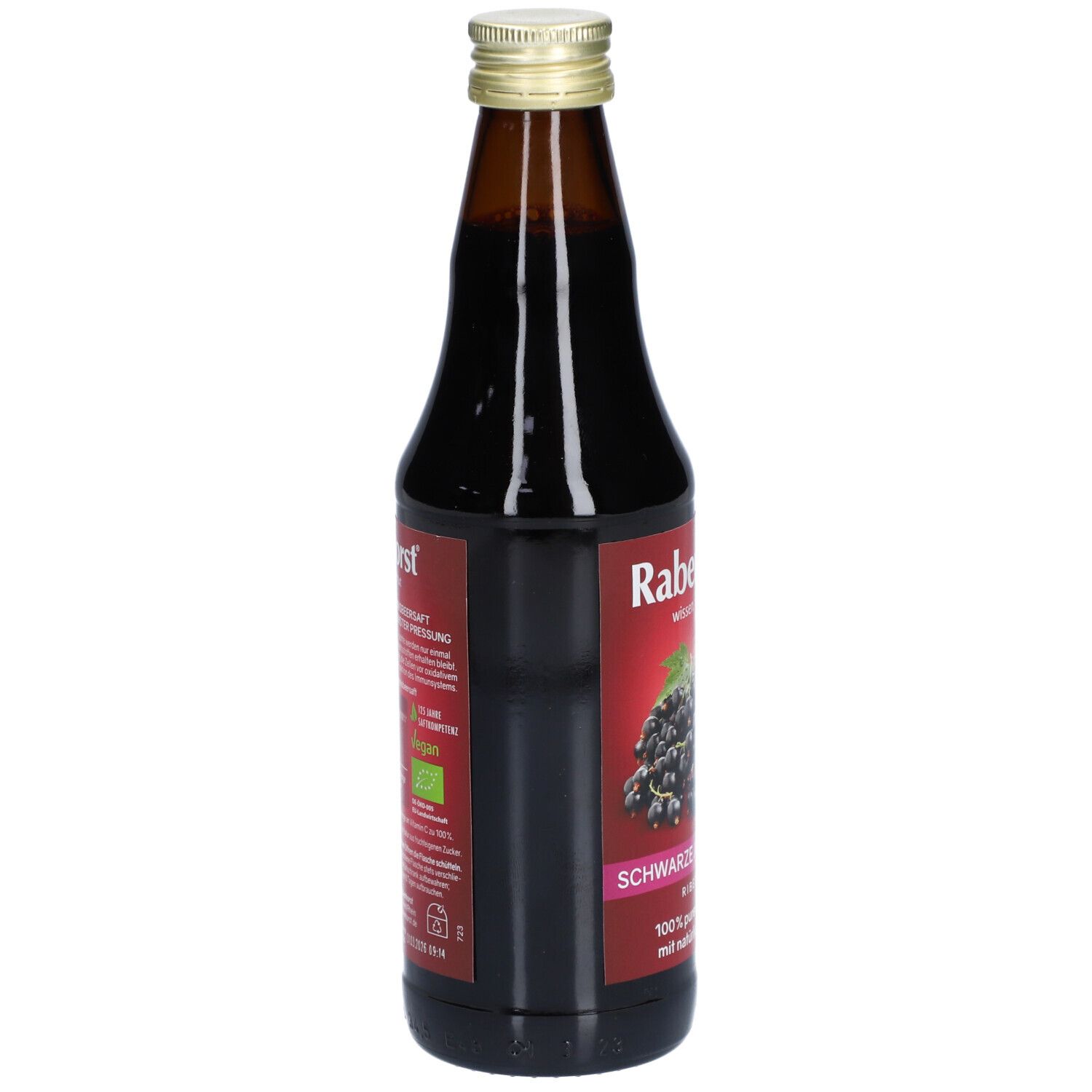 Rabenhorst BIO Saft Schwarze Johannisbeere