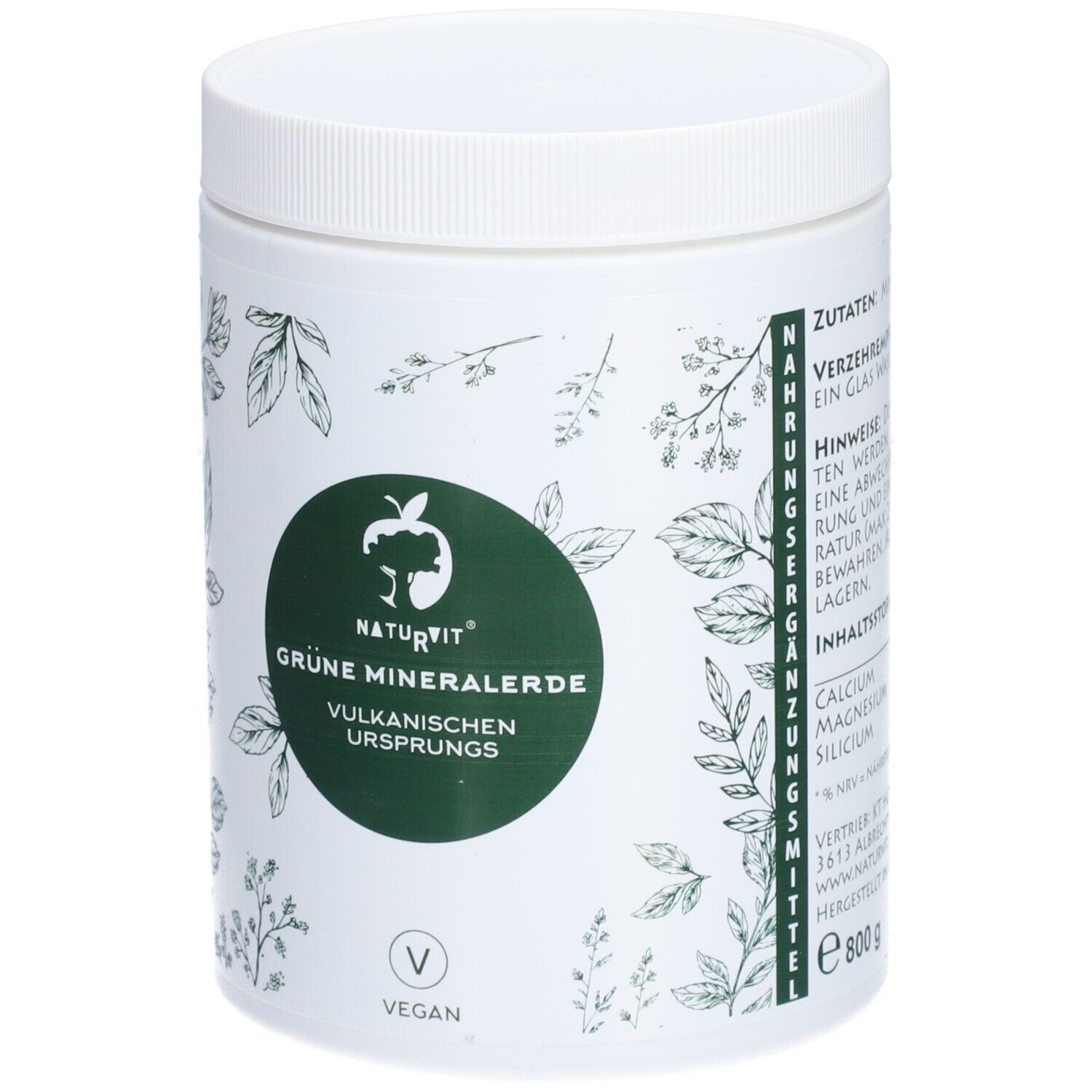 NATURVIT® Grüne Mineralerde vulkanischen Ursprungs