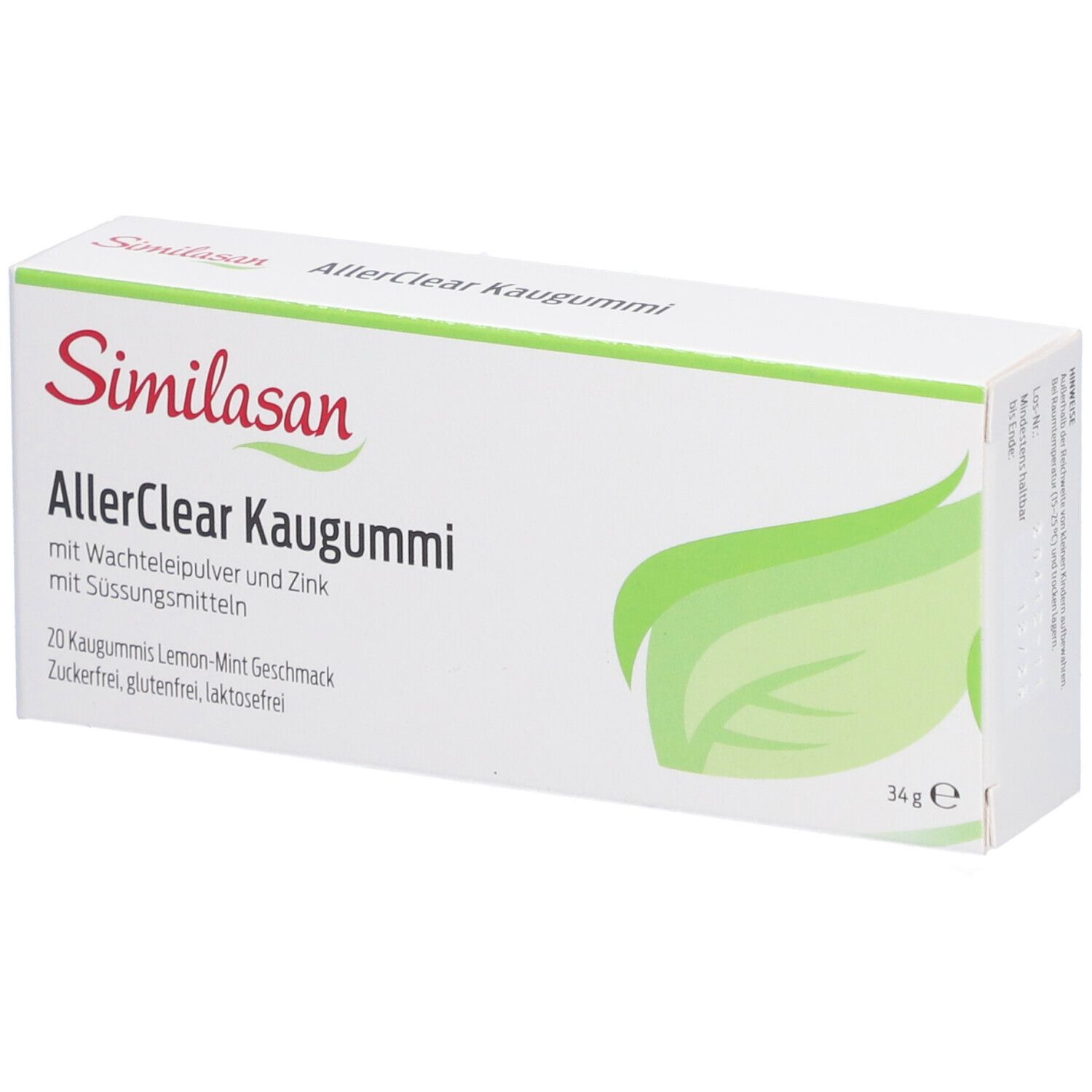 Similasan AllerClear Kaugummi 20 St - Shop Apotheke