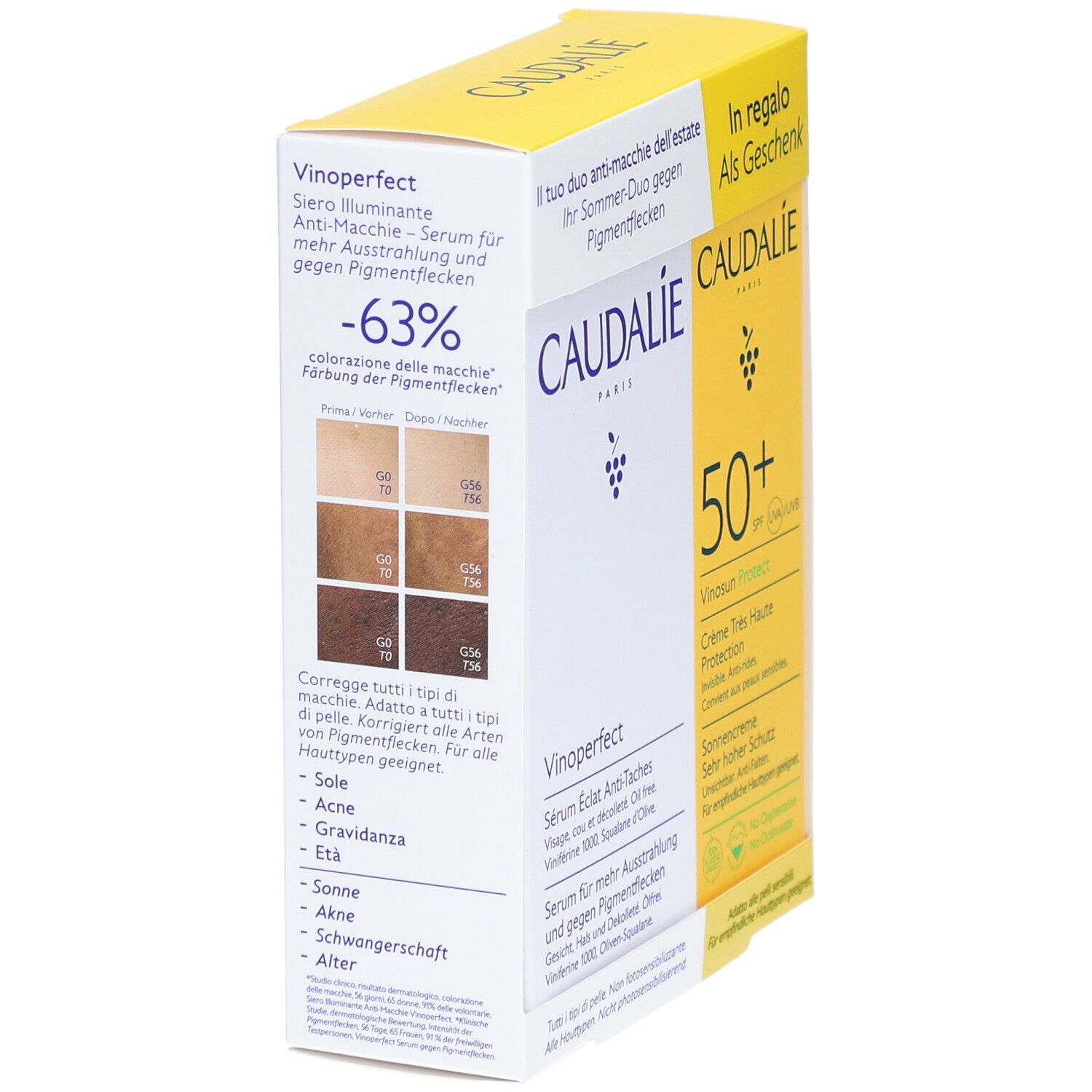 Caudalie Vinoperfect Sommer-Duo gegen Pigmentflecken