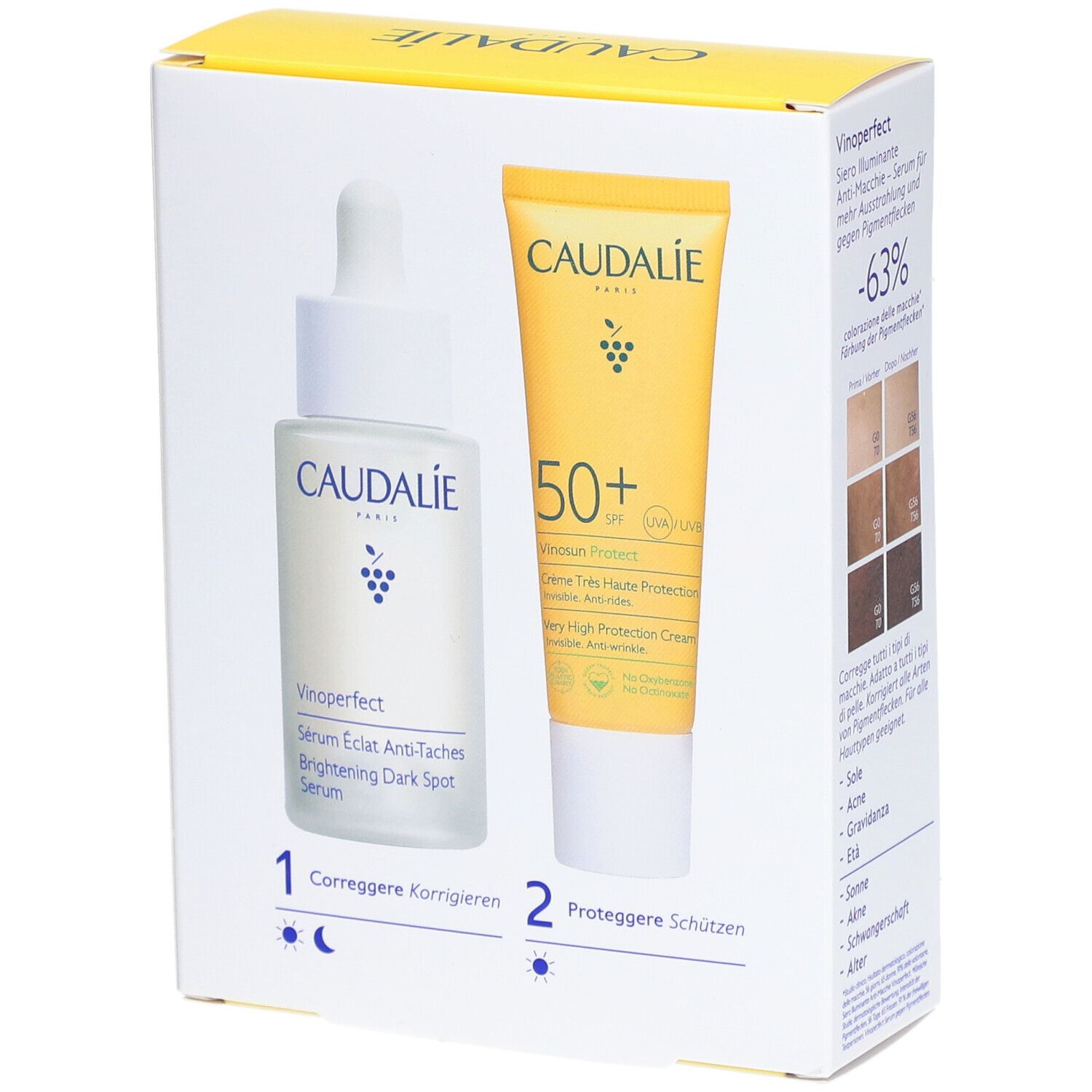 Caudalie Vinoperfect Sommer-Duo gegen Pigmentflecken