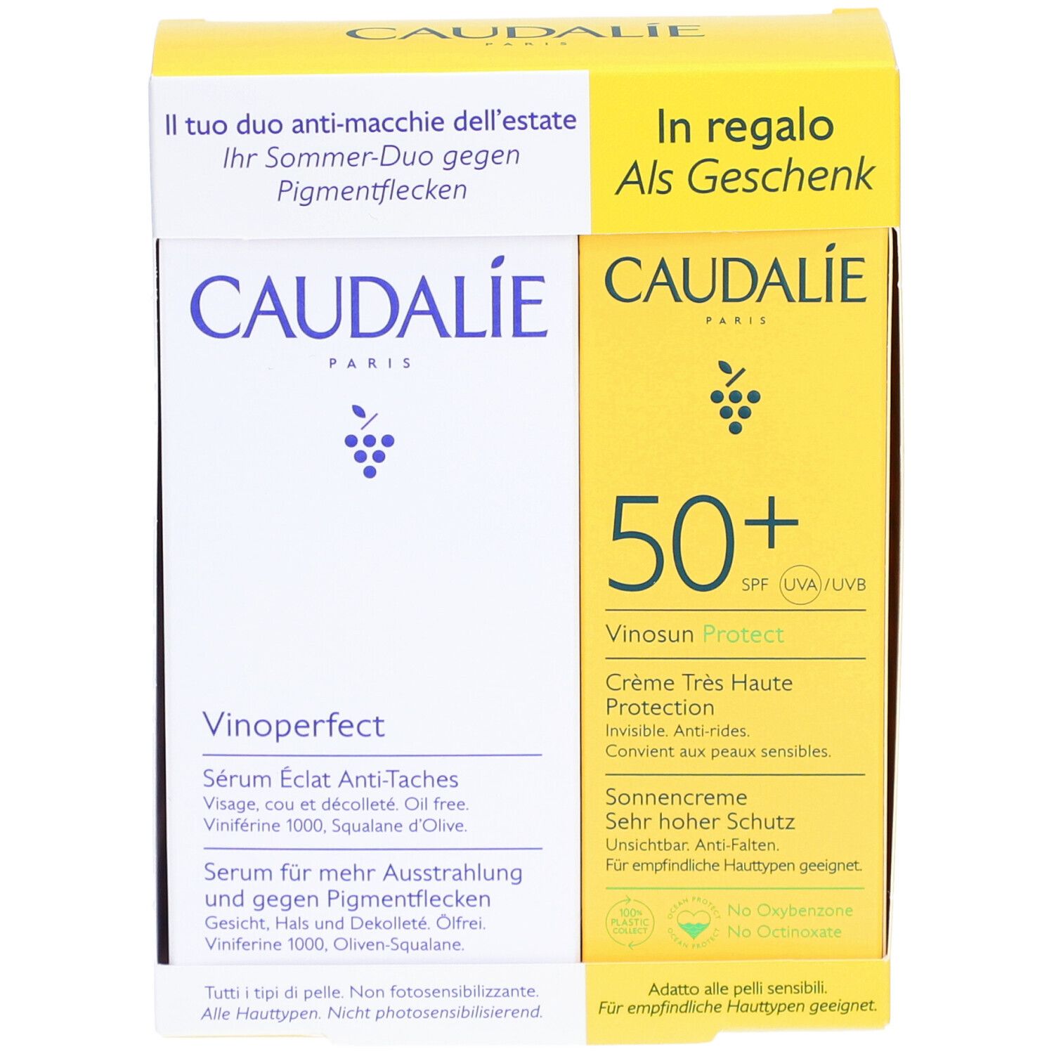 Caudalie Vinoperfect Sommer-Duo gegen Pigmentflecken