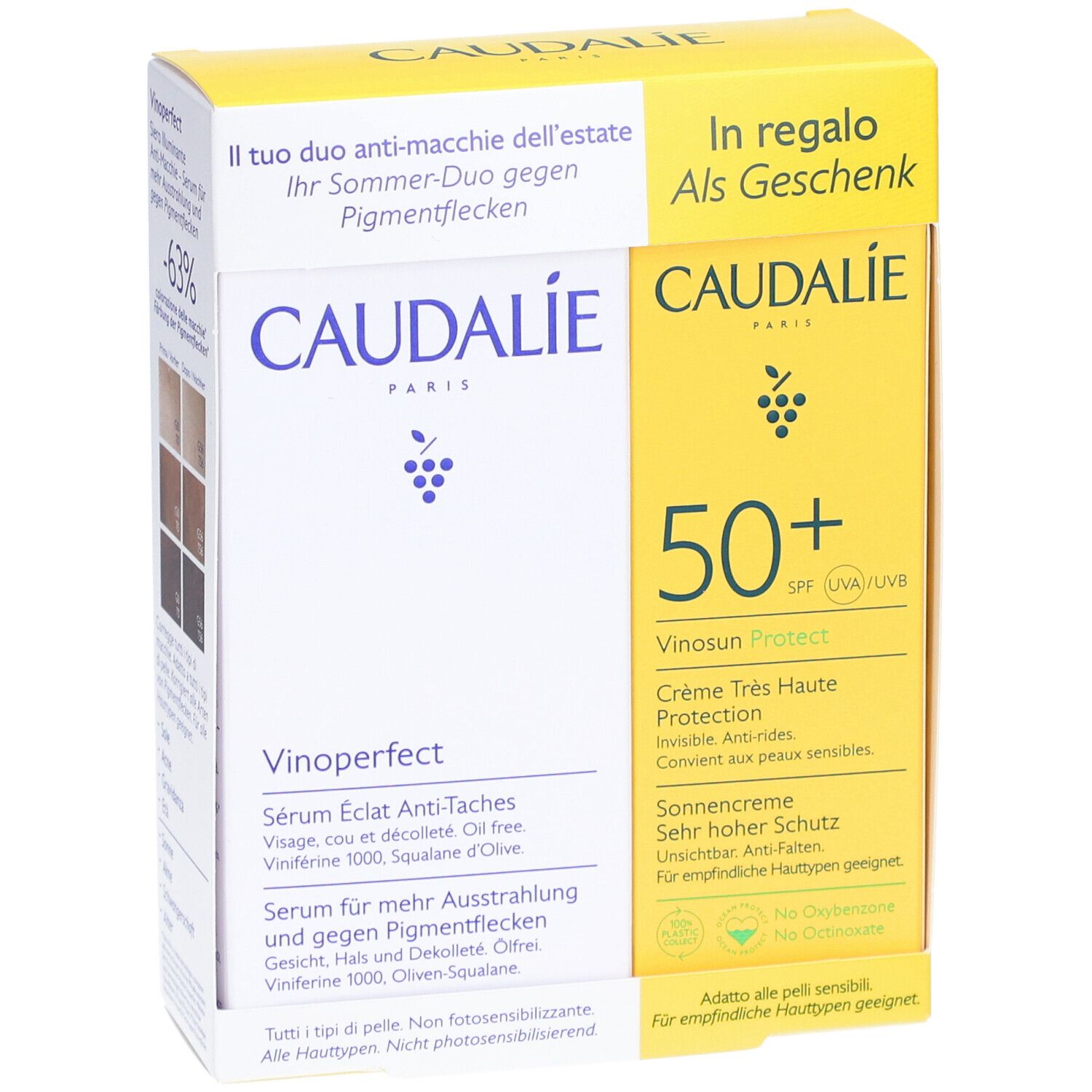Caudalie Vinoperfect Sommer-Duo gegen Pigmentflecken