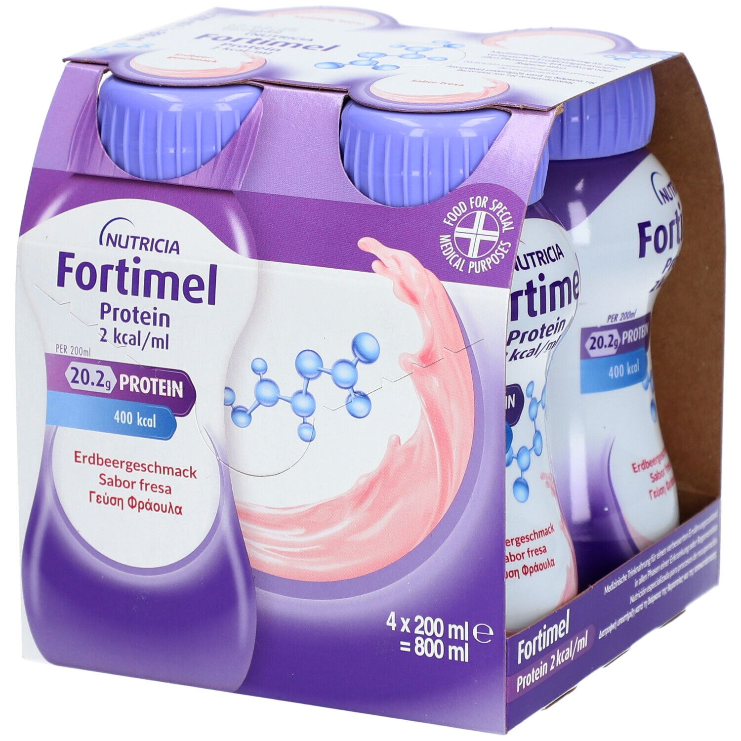 Fortimel Protein 2 kcal Erdbeergeschmack