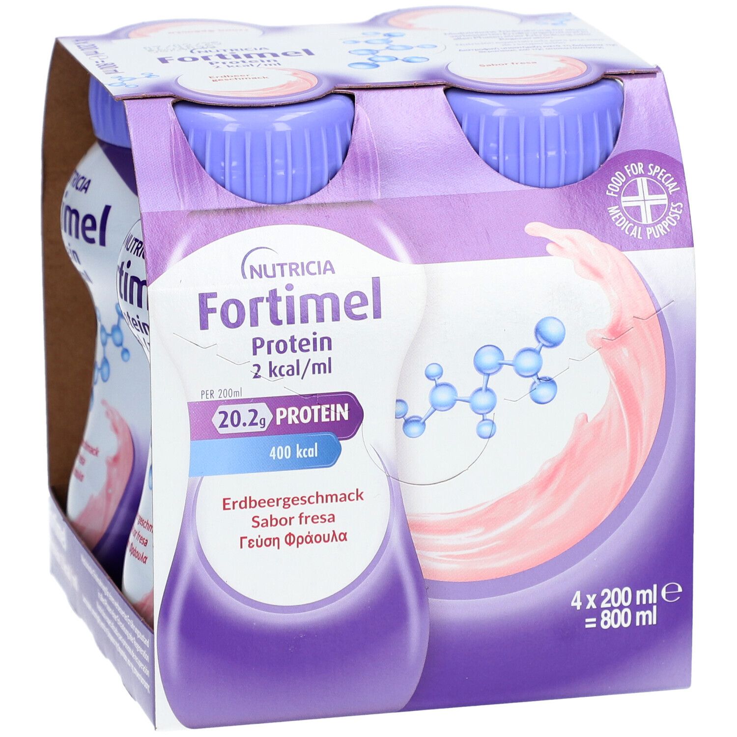 Fortimel Protein 2 kcal Erdbeergeschmack