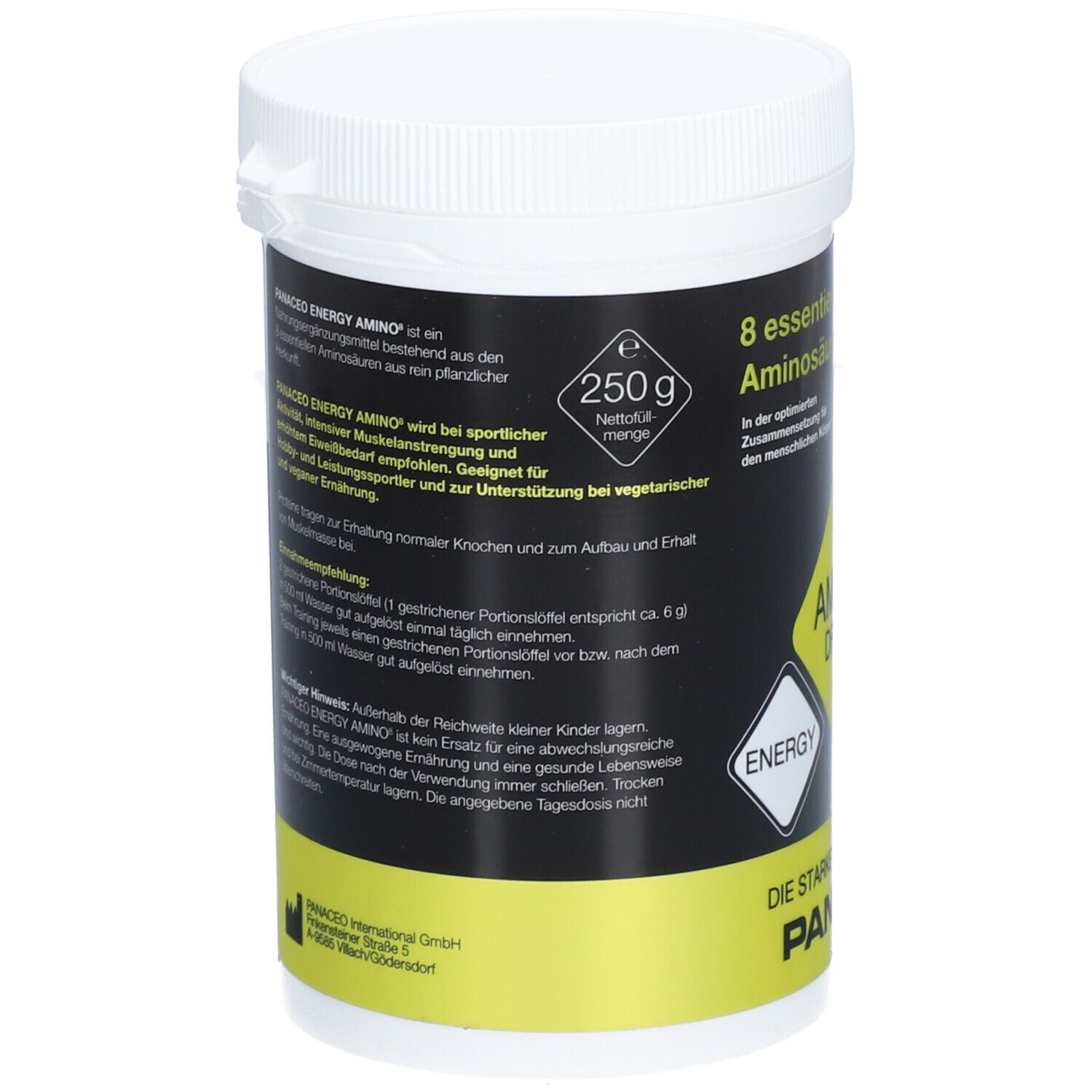 PANACEO ENERGY AMINO8 DRINK