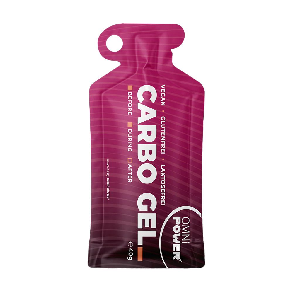 OMNi-POWER® CARBO GEL neutral – Kohlenhydratgel für schnelle Energie