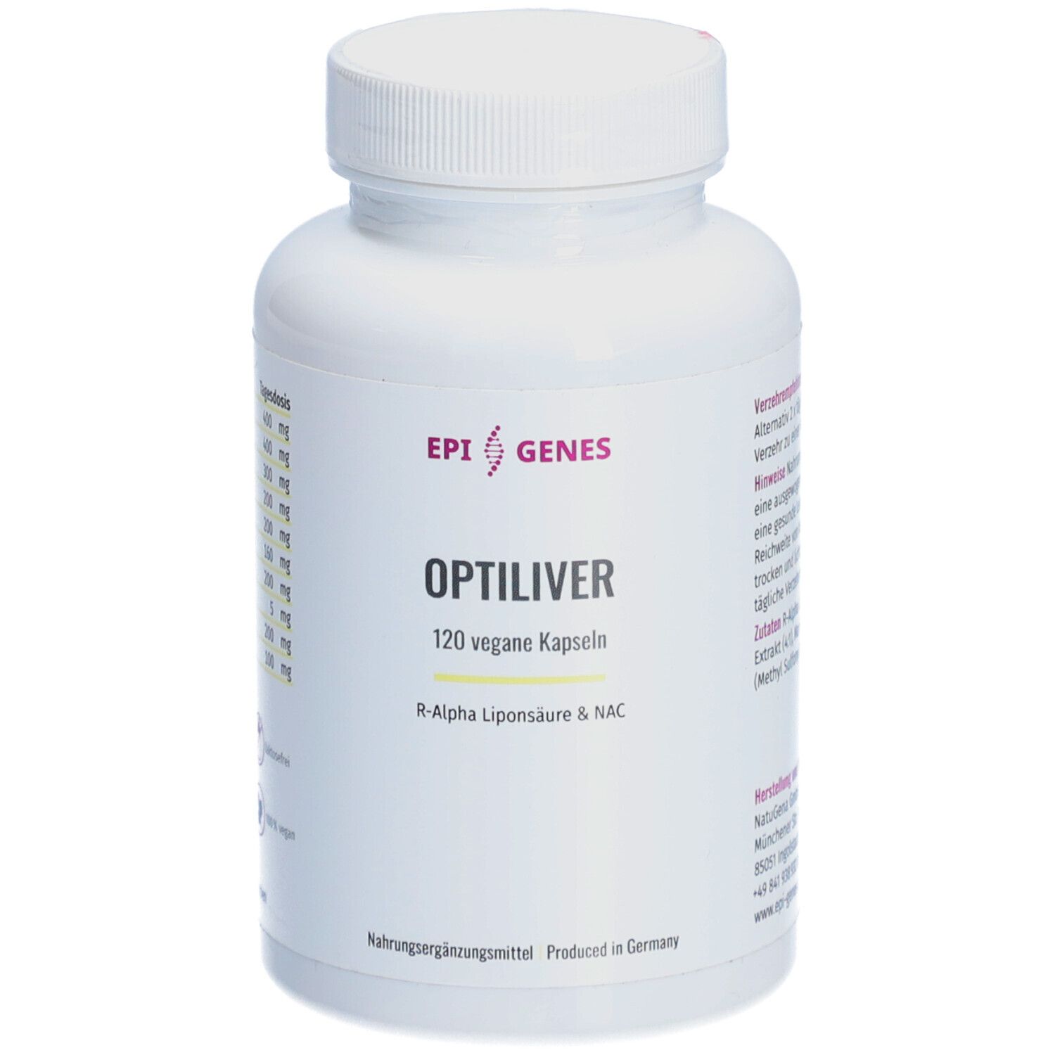 OPTILIVER R-Alpha Liponsäure & NAC
