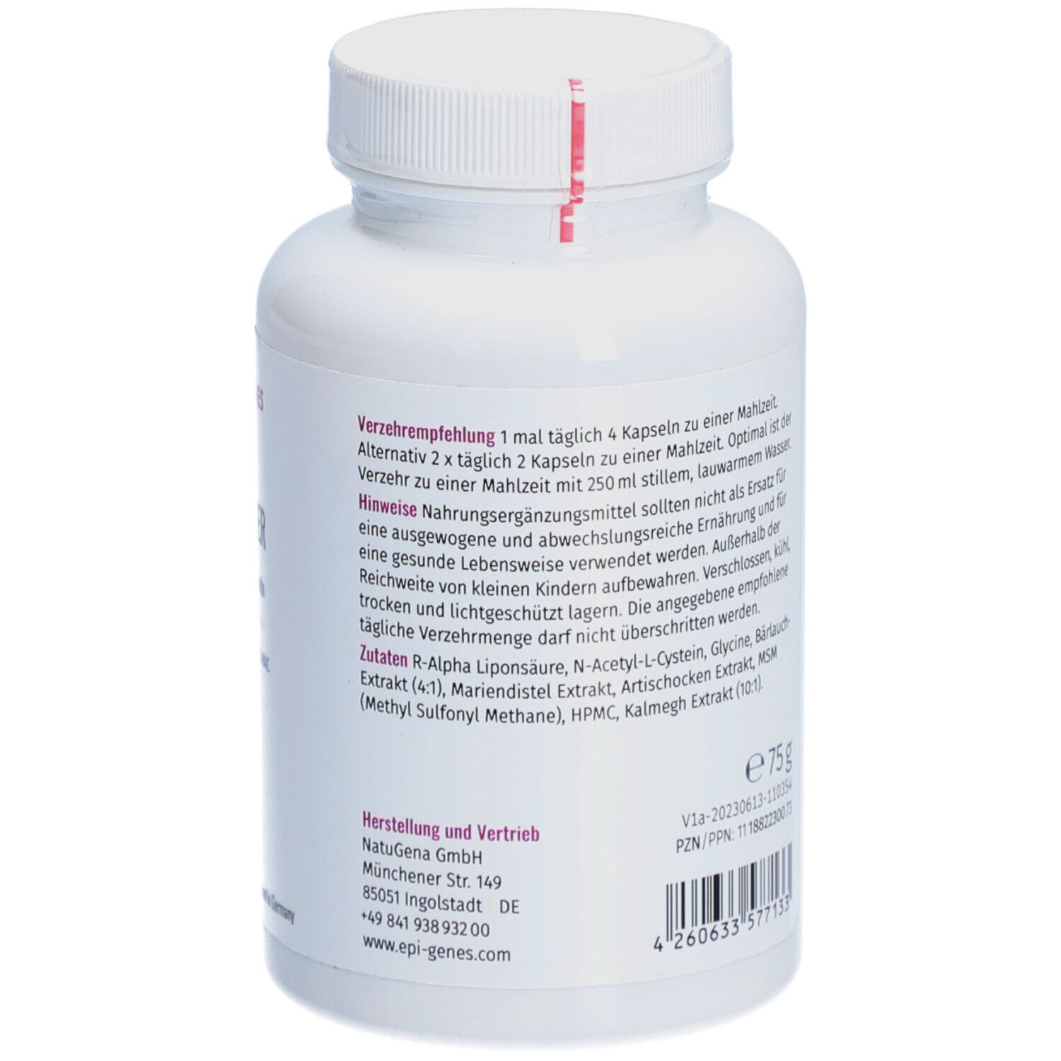 OPTILIVER R-Alpha Liponsäure & NAC