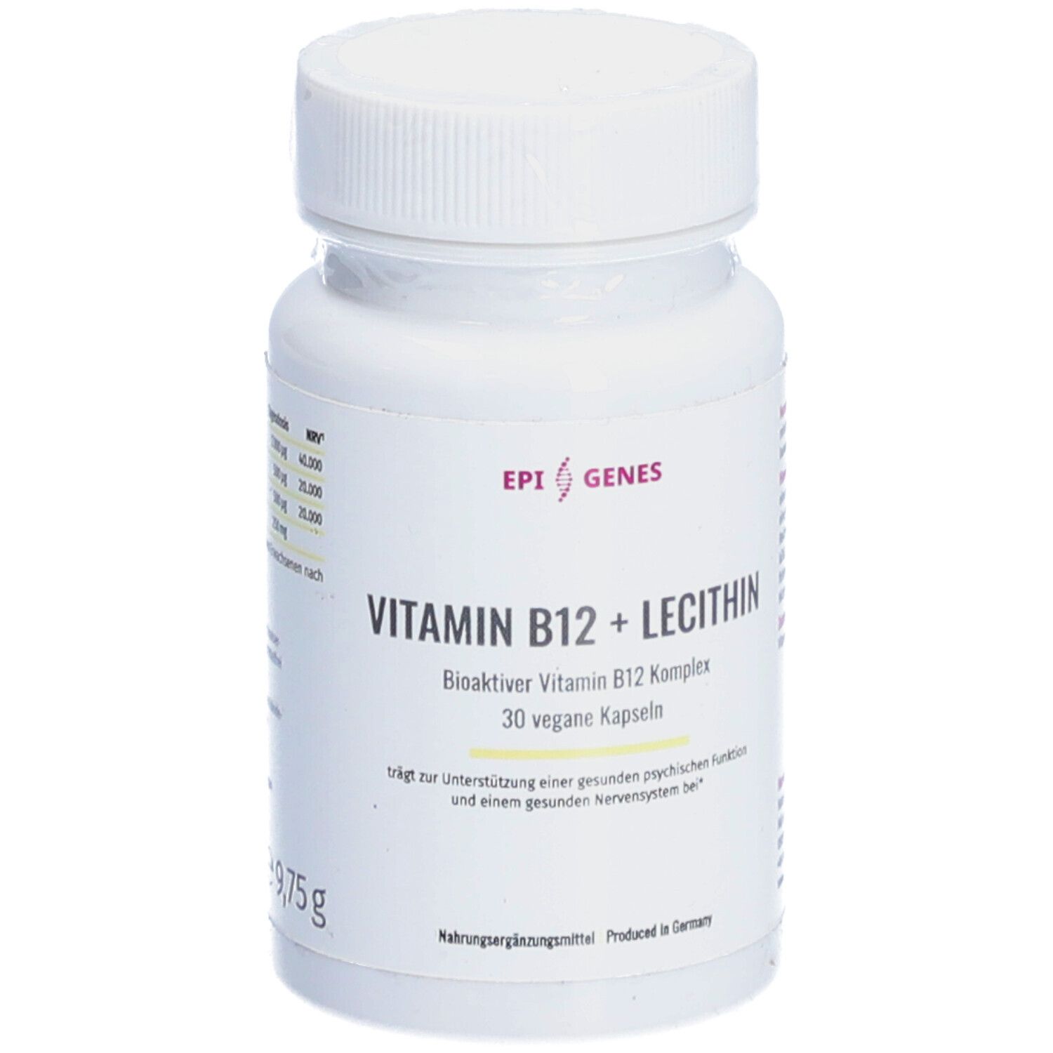 VITAMIN B12 + LECITHIN Kapseln