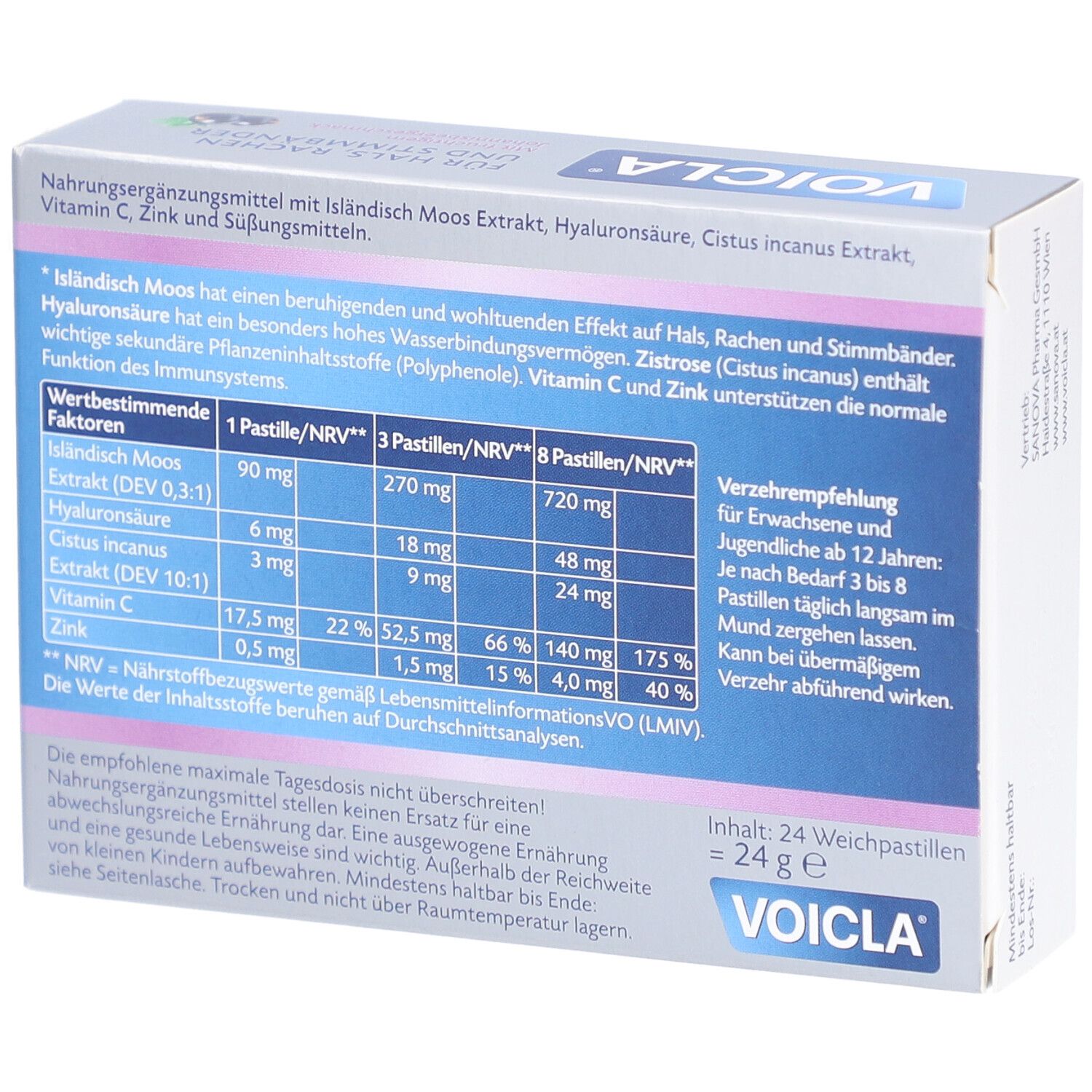 Voicla Weichpastillen Johannisbeere​