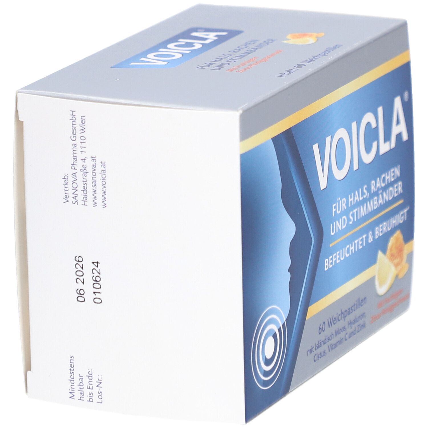  VOICLA® Weichpastillen Zitrus-Honig
