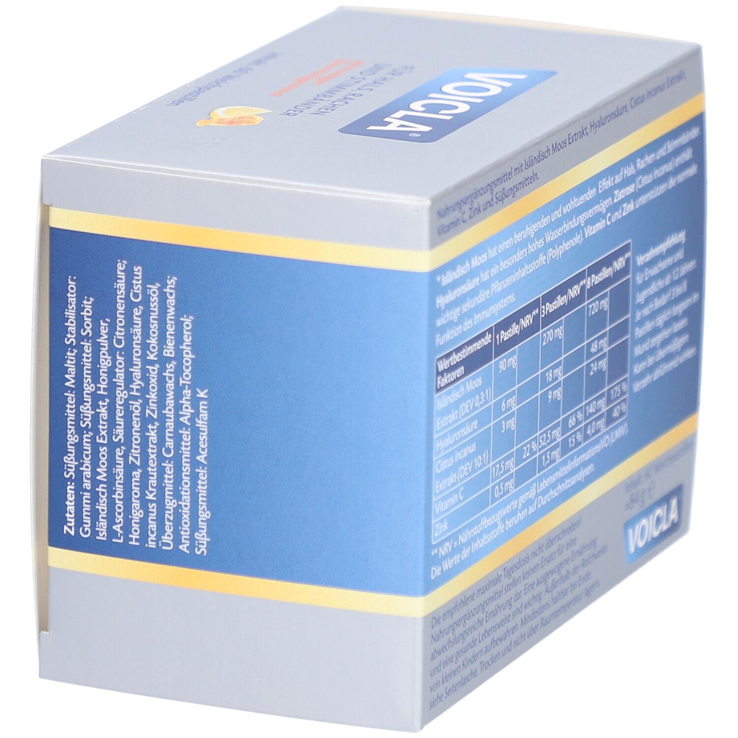 VOICLA® Weichpastillen Zitrus-Honig