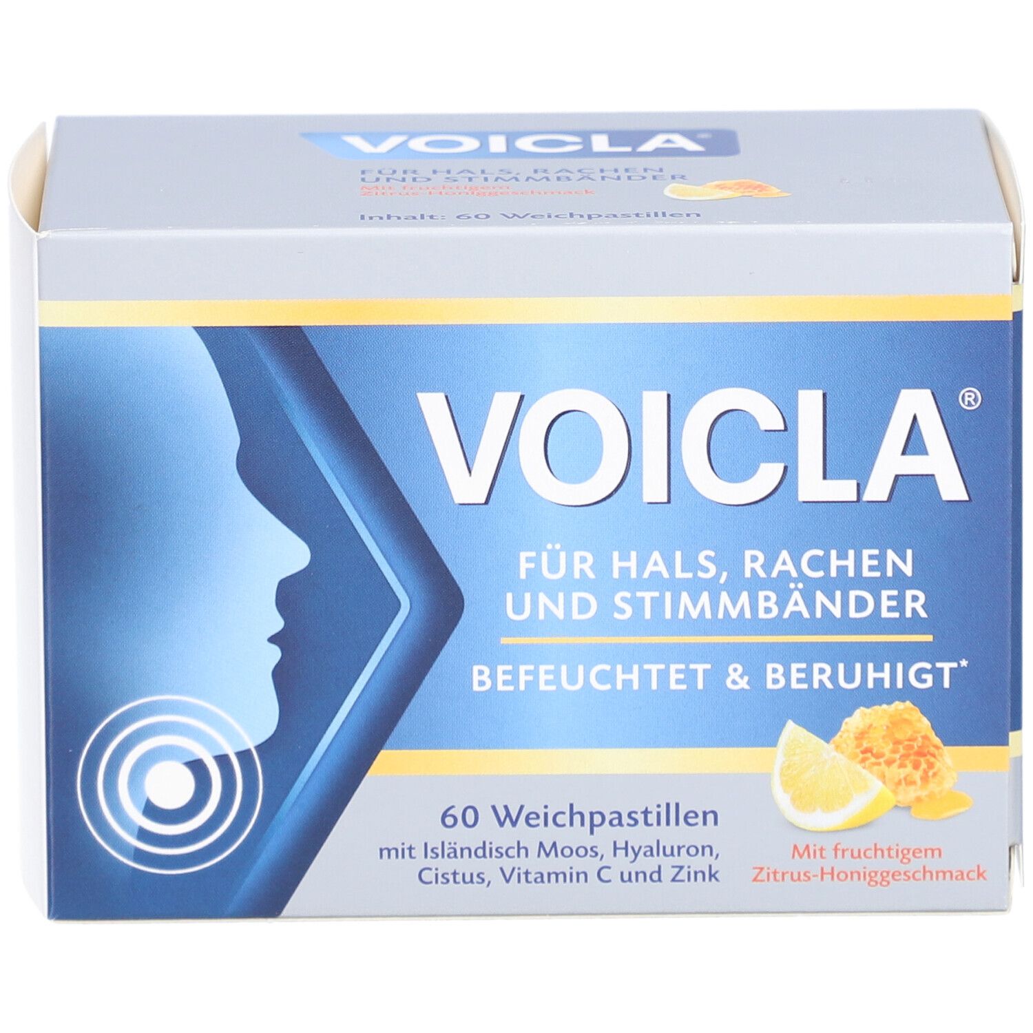  VOICLA® Weichpastillen Zitrus-Honig