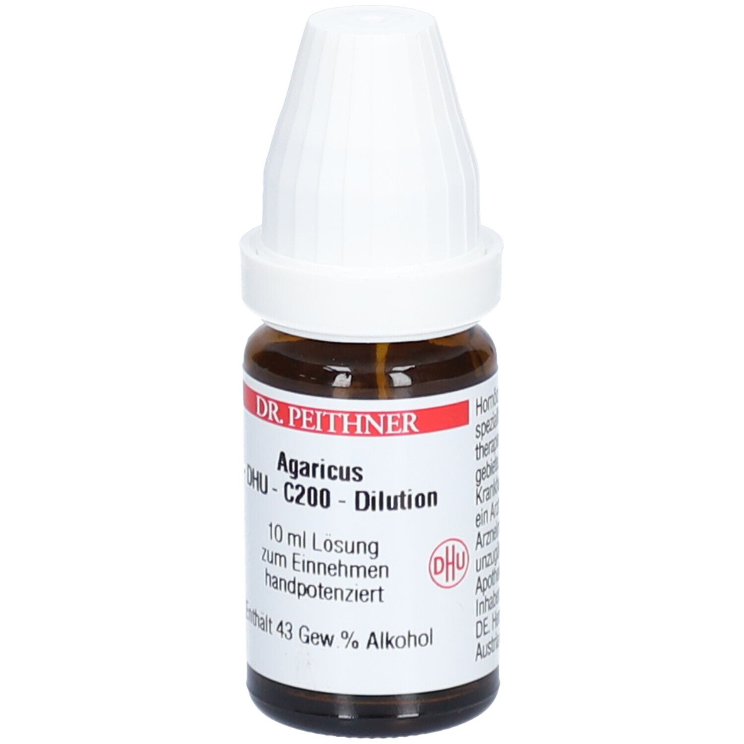 Dr. Peithner Agaricus - DHU - C200 - Dilution