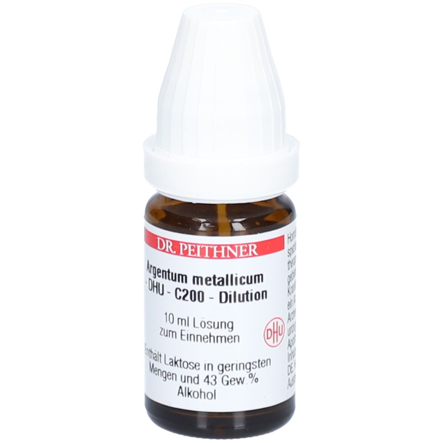 Dr. Peithner Argentum metallicum - DHU - C200 - Dilution