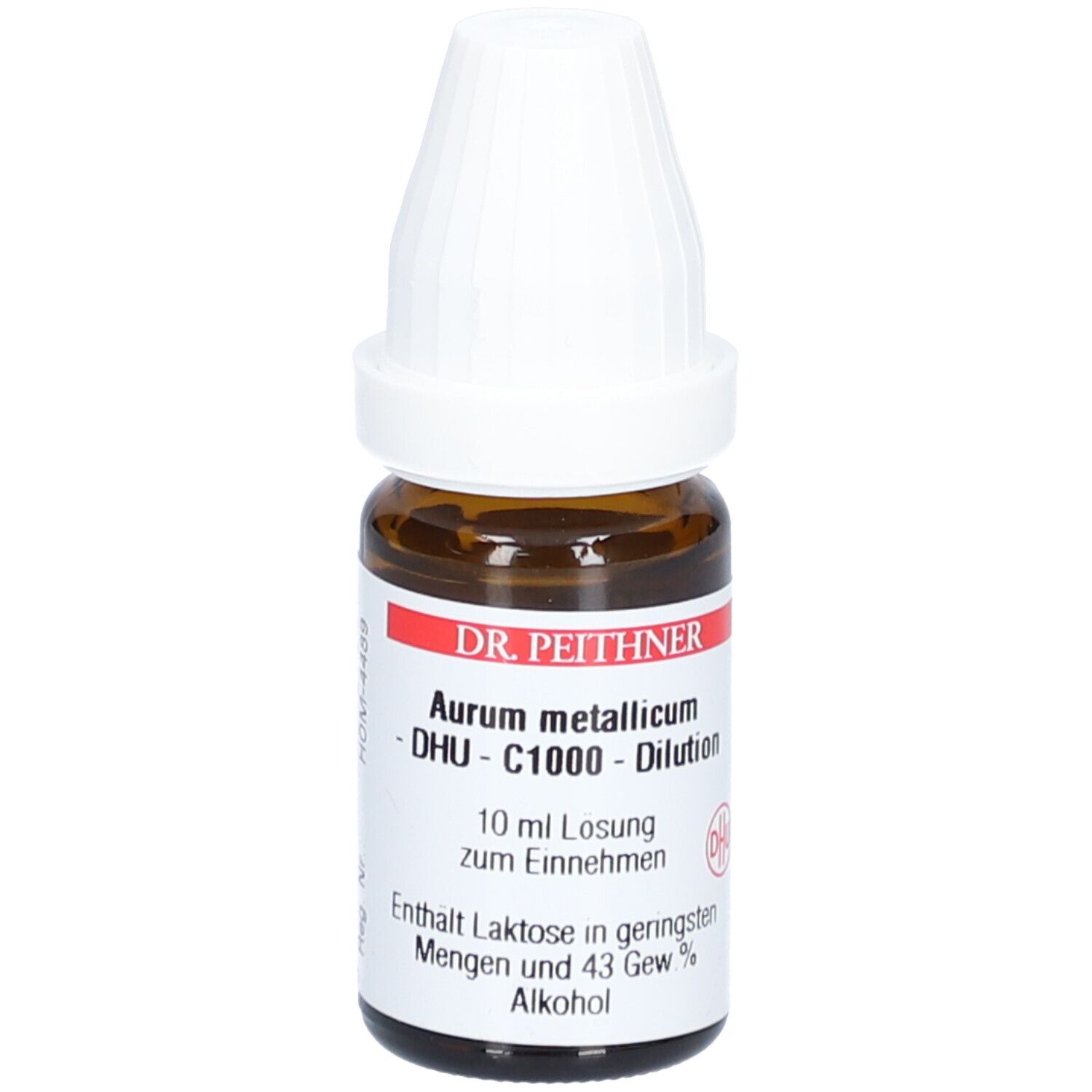 Dr. Peithner Aurum metallicum - DHU - C1000 - Dilution