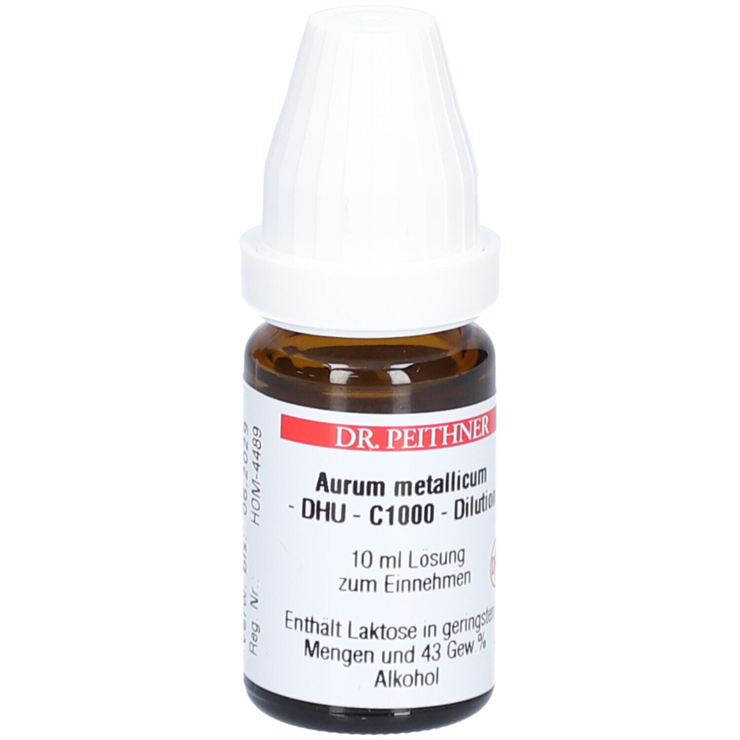 Dr. Peithner Aurum metallicum - DHU - C1000 - Dilution