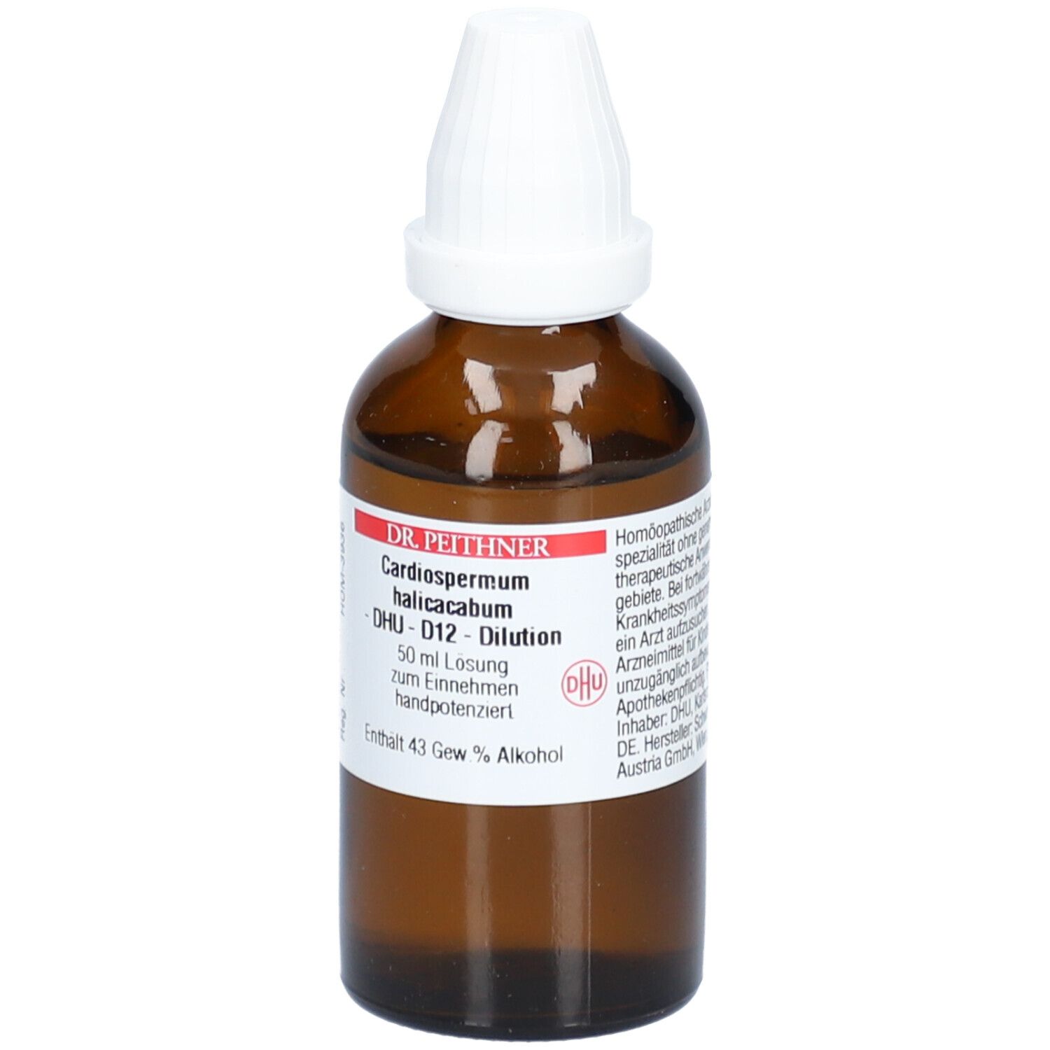Dr. Peithner Cardiospermum halicacabum - DHU - D12 - Dilution