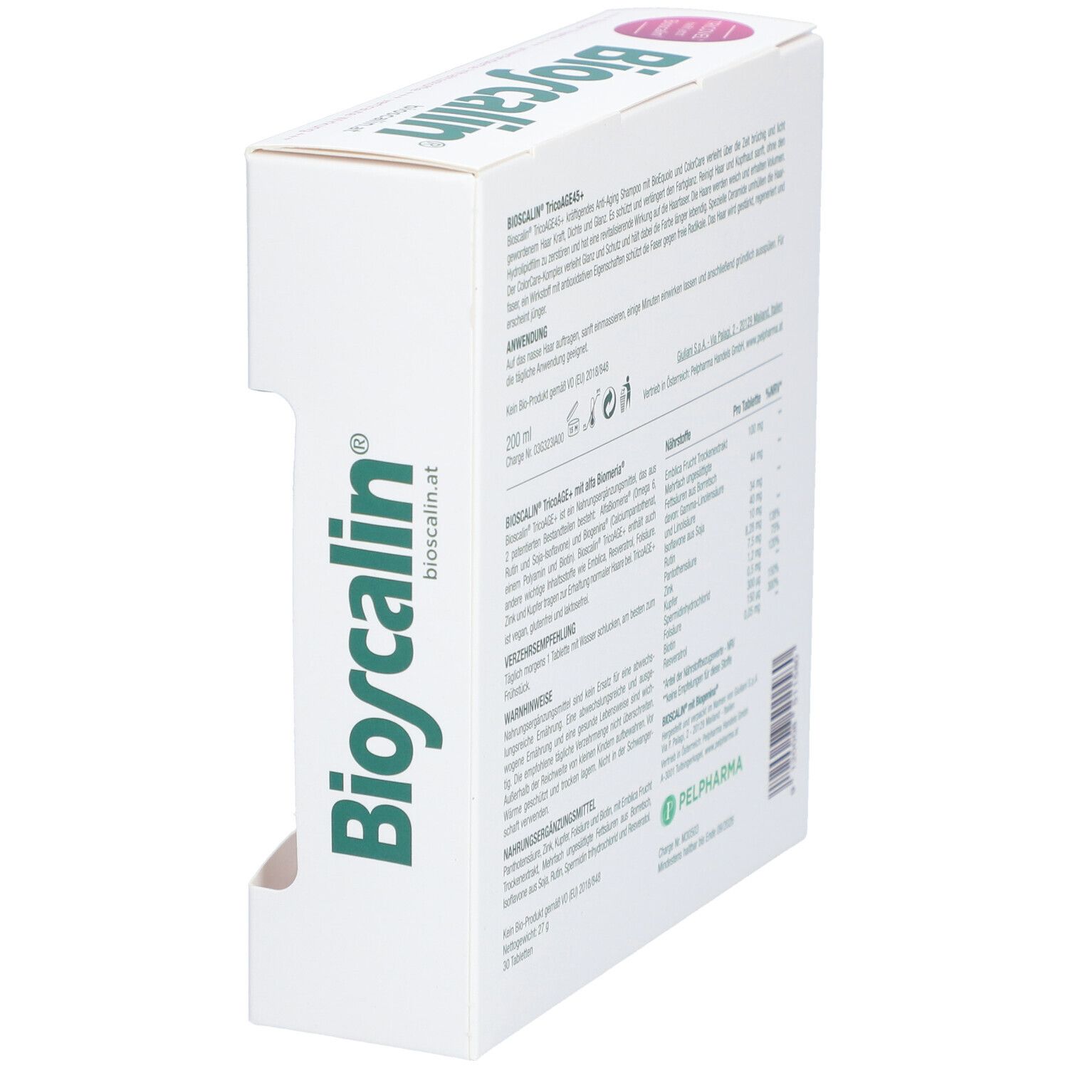 Bioscalin TricoAGE+ Tabletten & Shampoo GRATIS