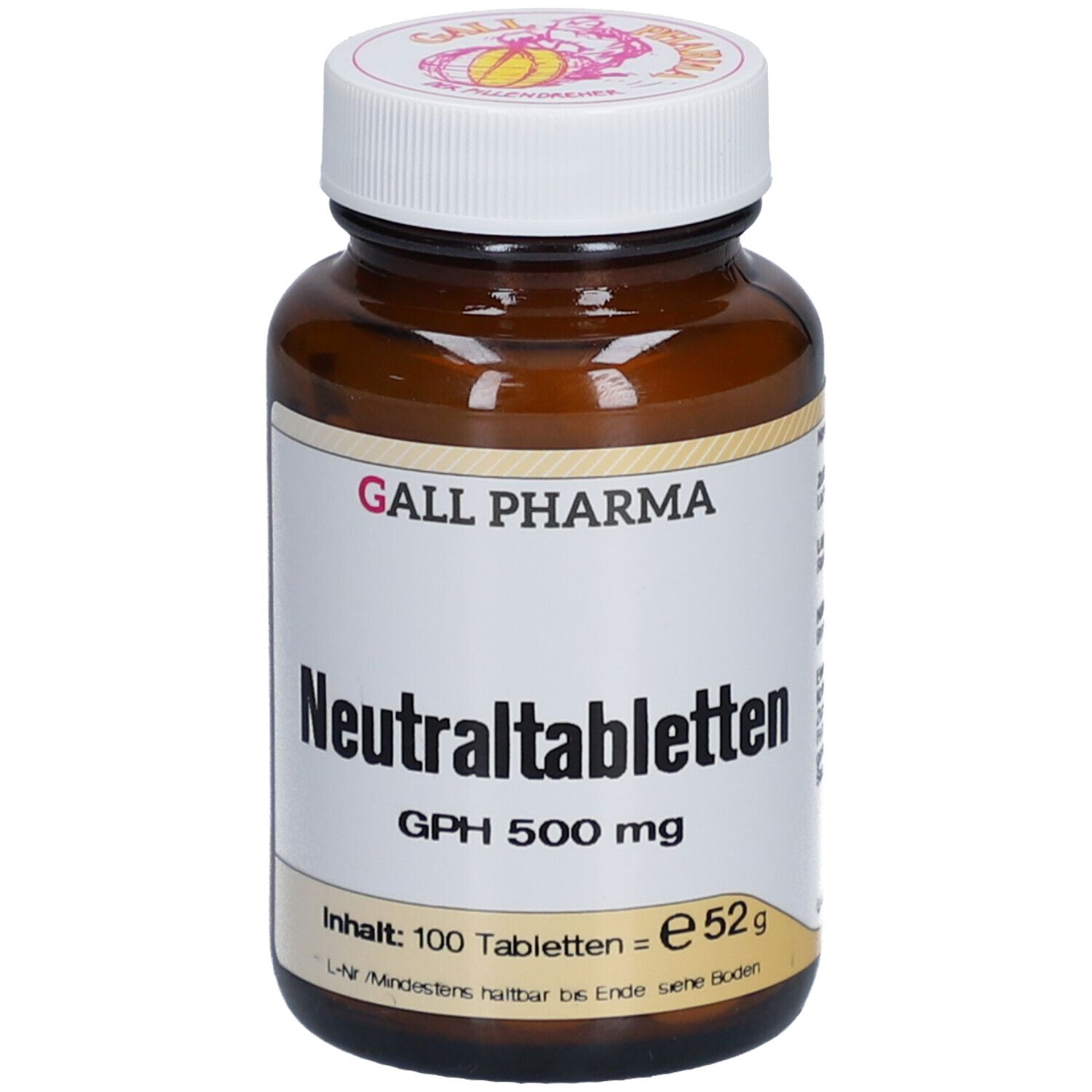 Neutraltabletten GPH 500 mg