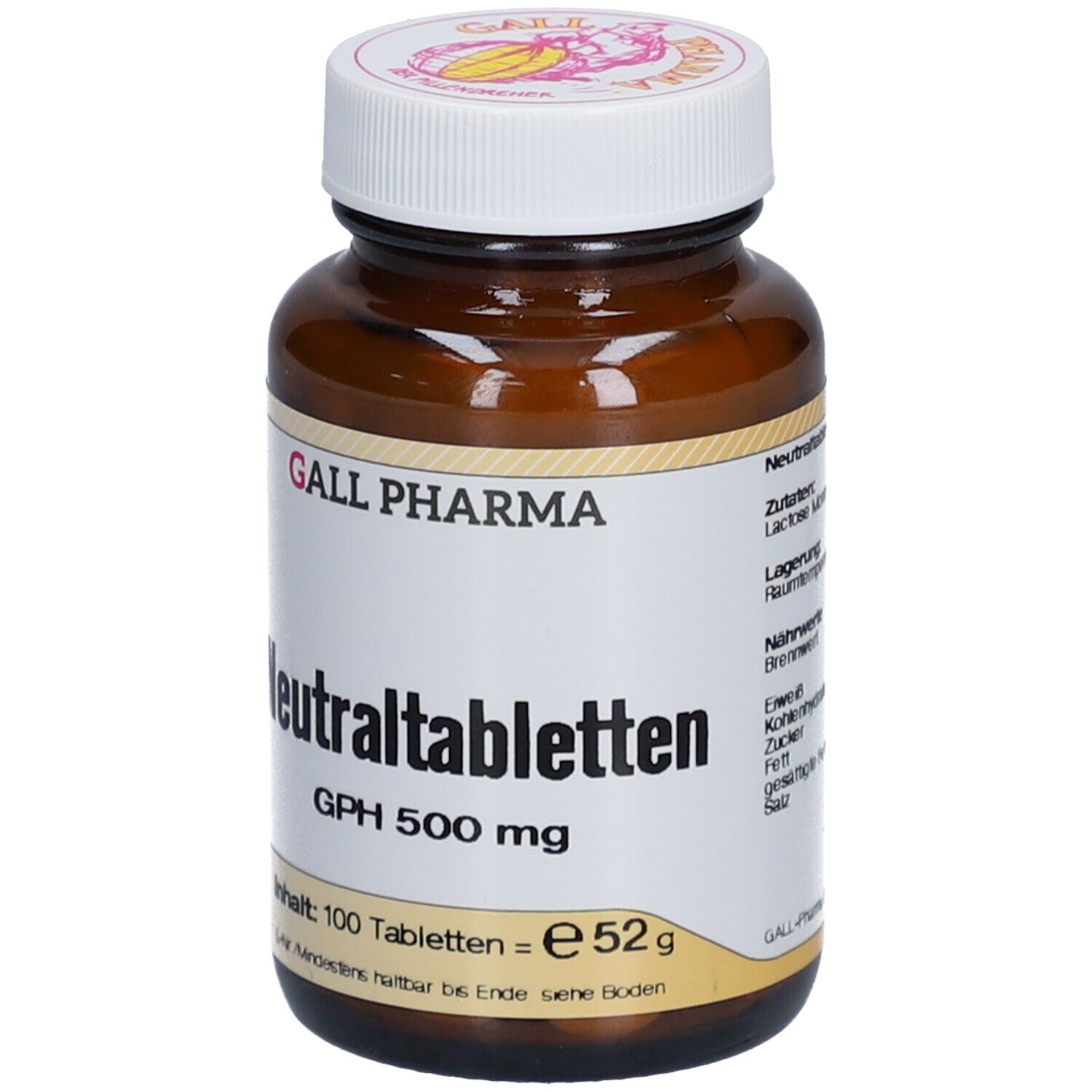 Neutraltabletten GPH 500 mg