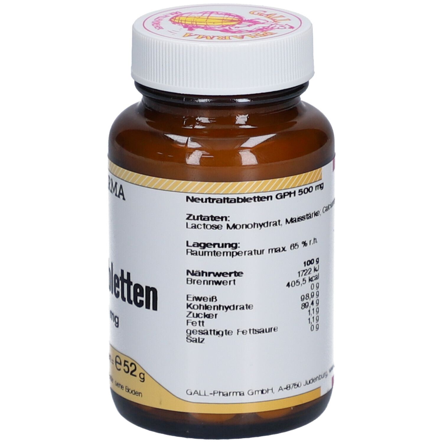 Neutraltabletten GPH 500 mg