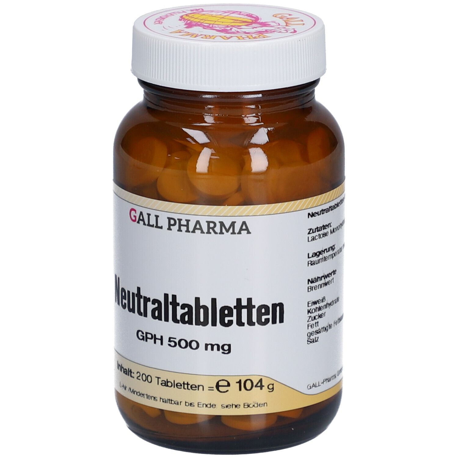 Neutraltabletten GPH 500 mg
