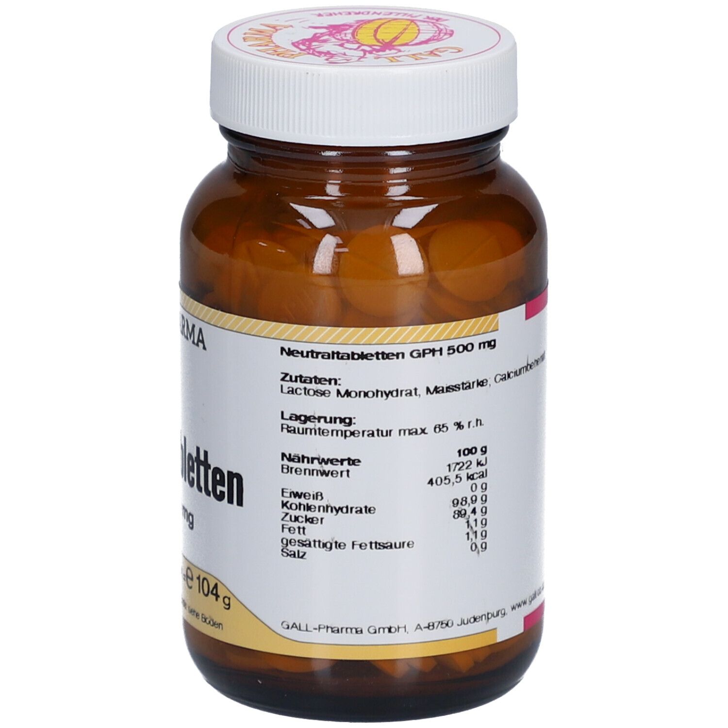 Neutraltabletten GPH 500 mg
