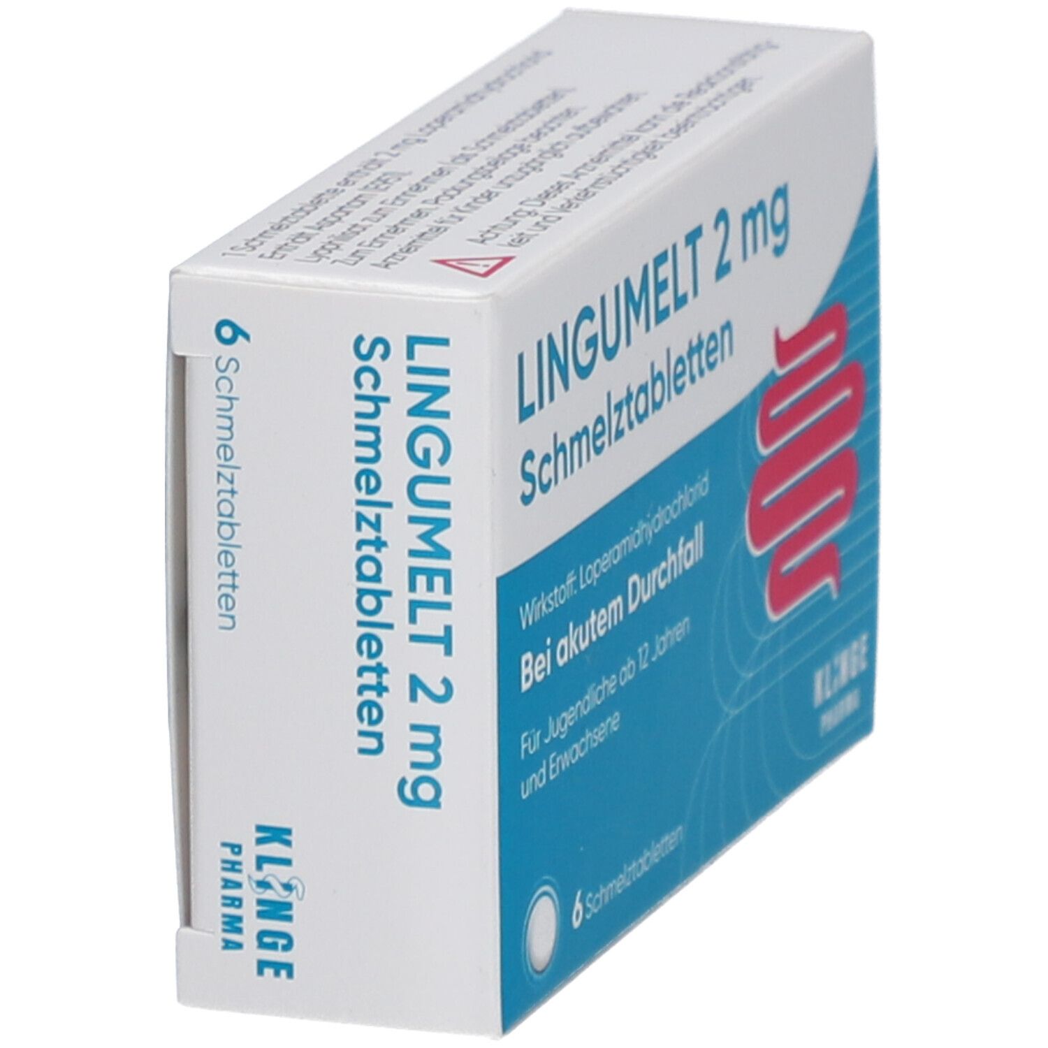 Lingumelt akut 2 mg Lyophilisat