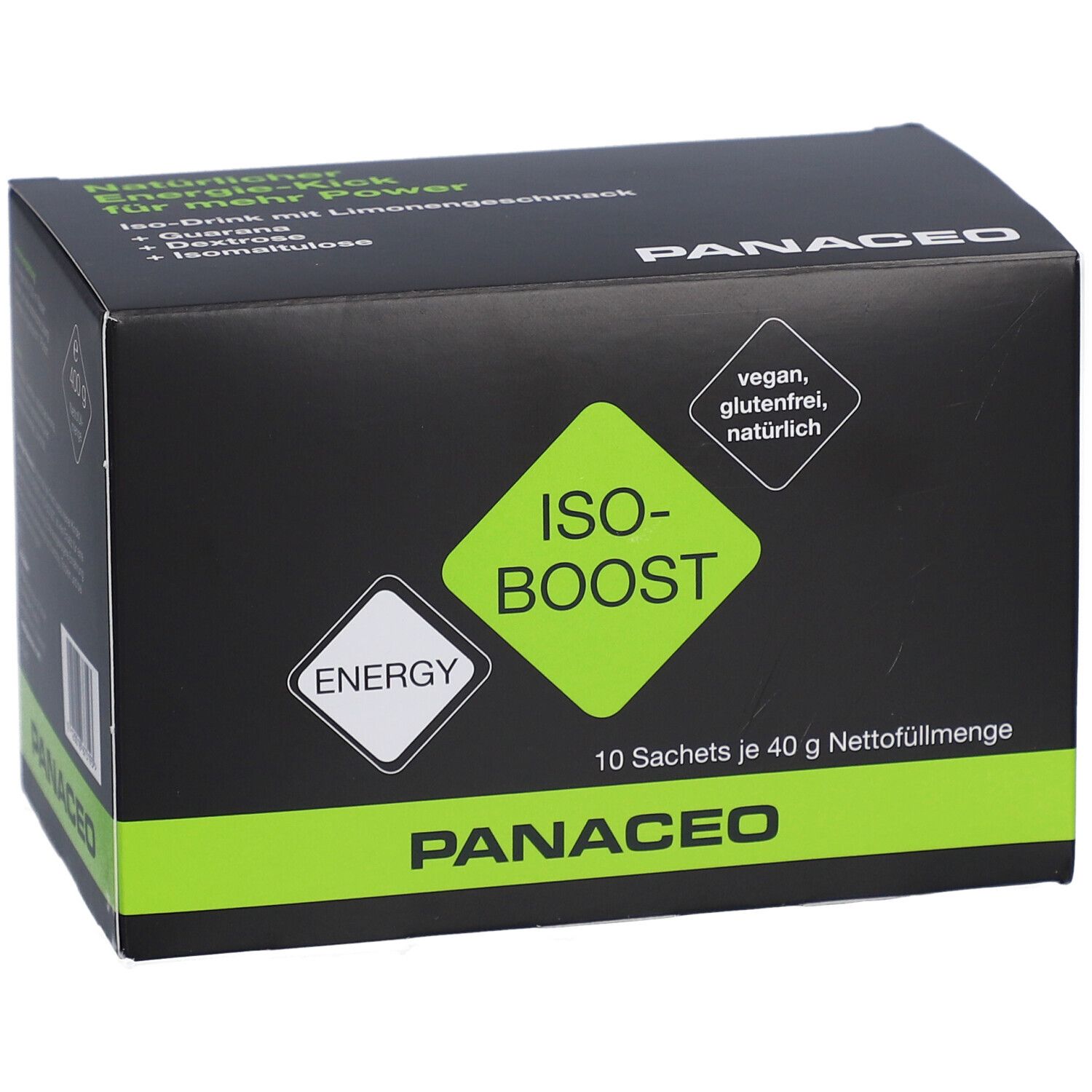 Panaceo Energy ISO-Boost Limonengeschmack Pulver