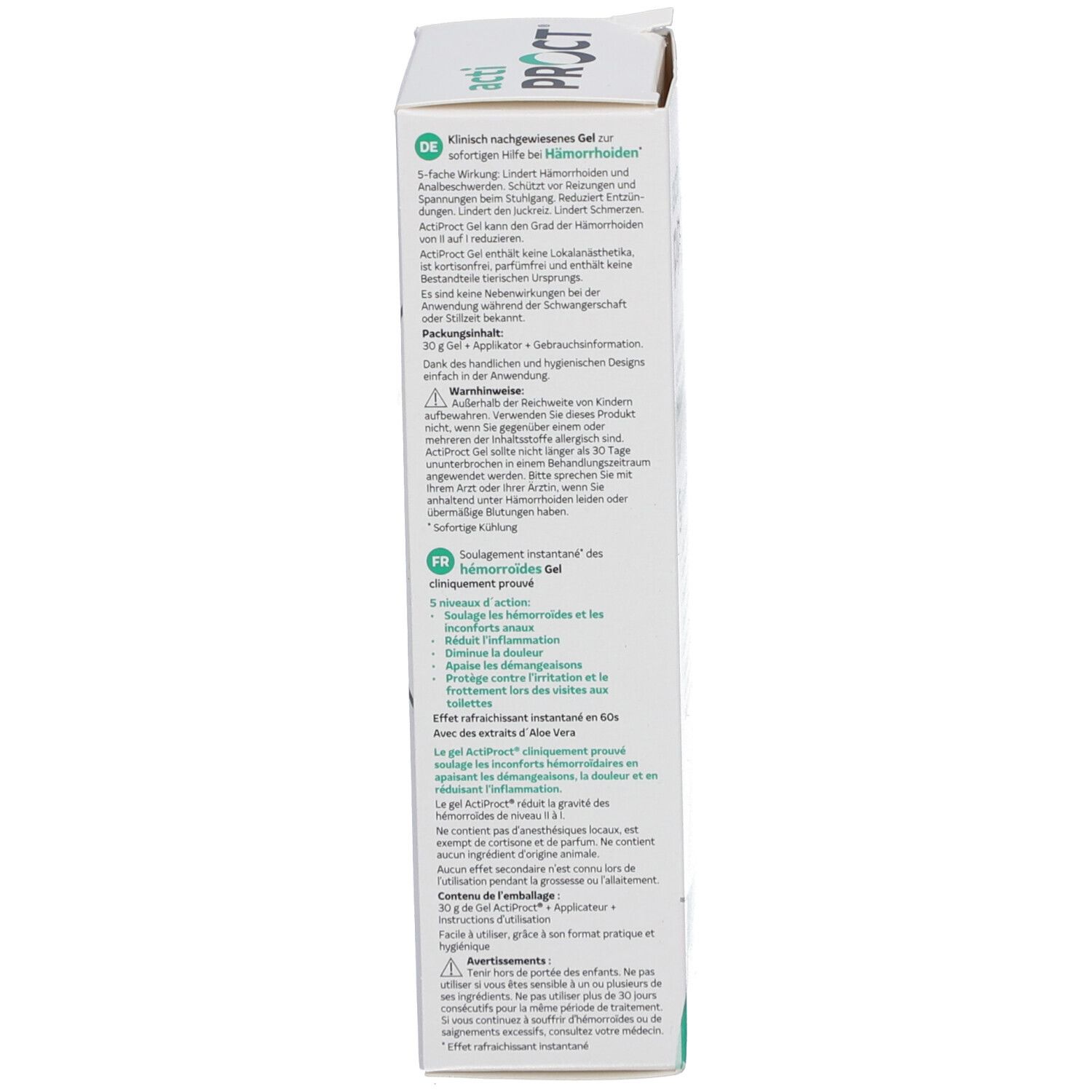 ACTIPROCT GEL TB