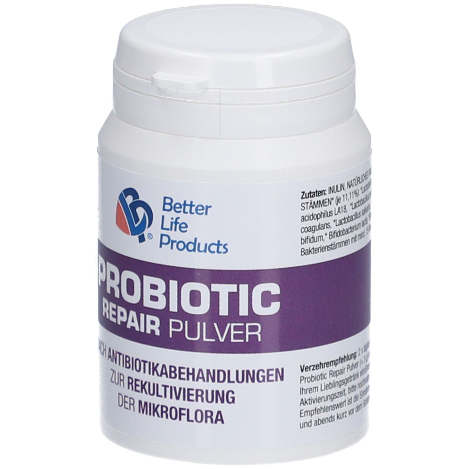 Better Life Products® Probiotic Repair Pulver