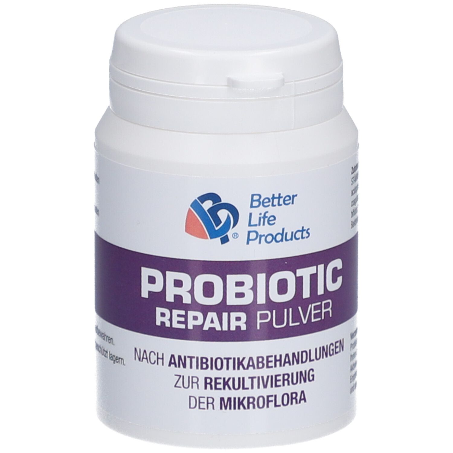 Better Life Products® Probiotic Repair Pulver