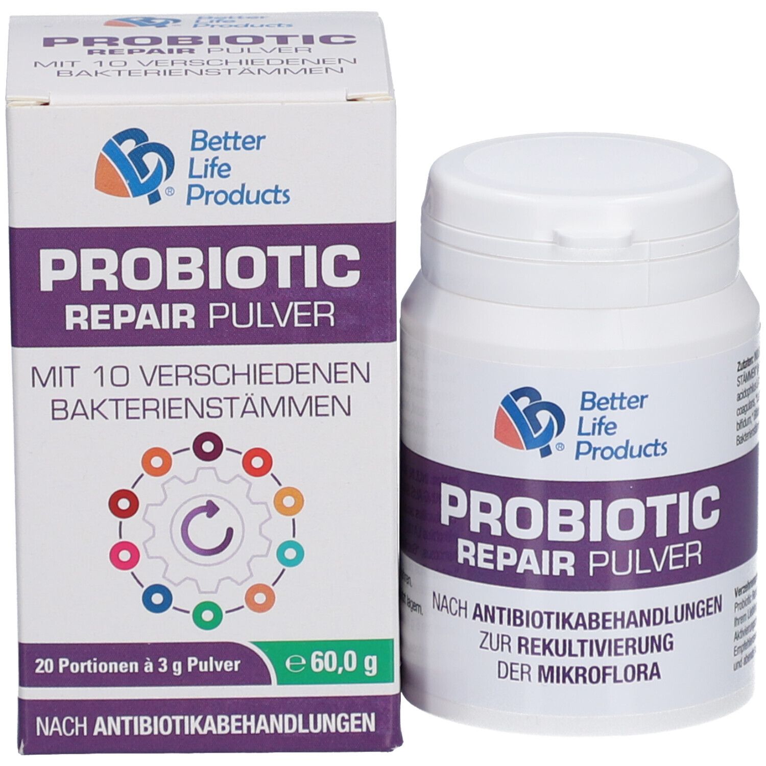 Better Life Products® Probiotic Repair Pulver