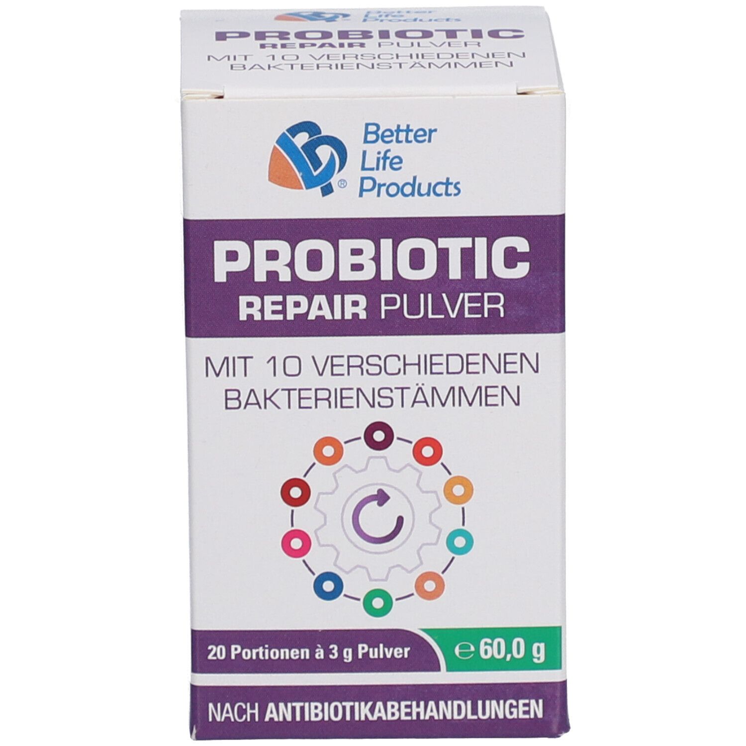 Better Life Products® Probiotic Repair Pulver