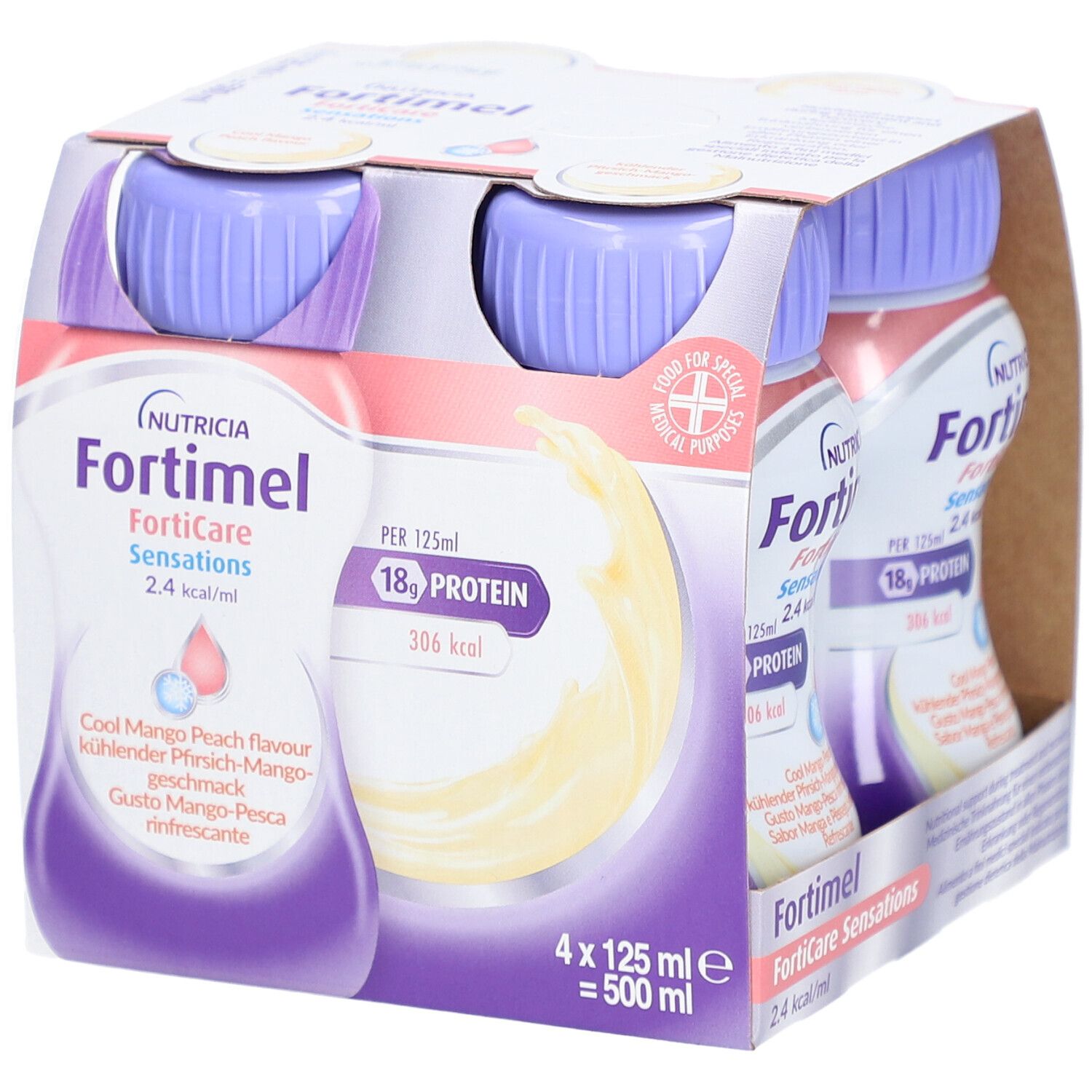 Fortimel FortiCare 2.4 kcal – Hochkalorische, proteinreiche Trinknahrung