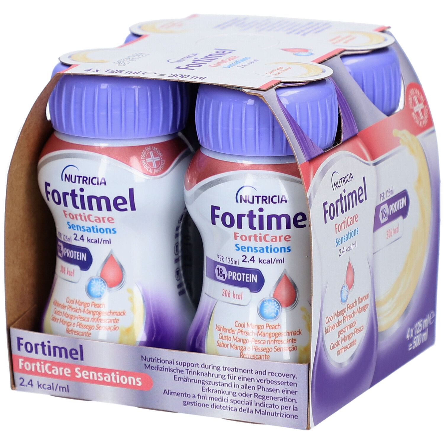 Fortimel FortiCare 2.4 kcal – Hochkalorische, proteinreiche Trinknahrung