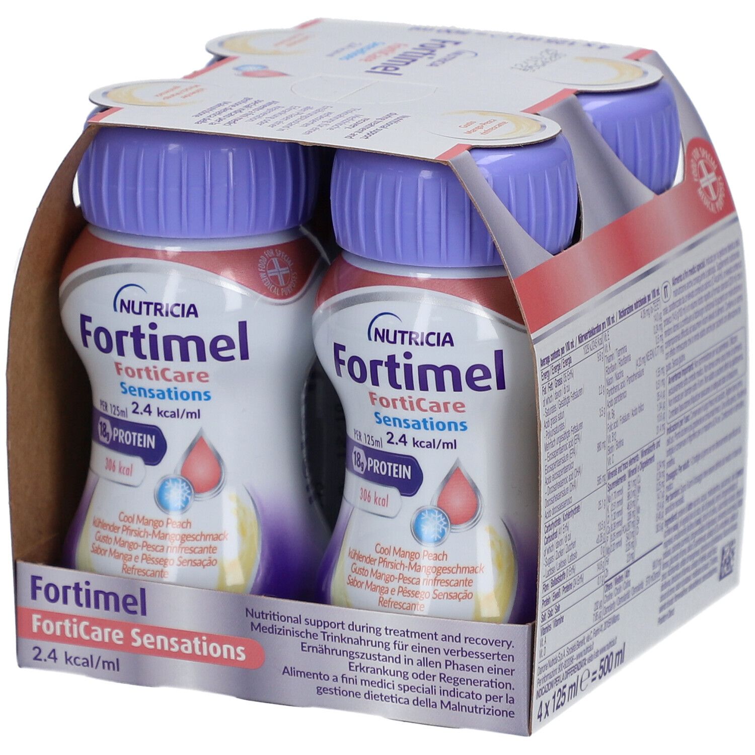 Fortimel FortiCare 2.4 kcal – Hochkalorische, proteinreiche Trinknahrung