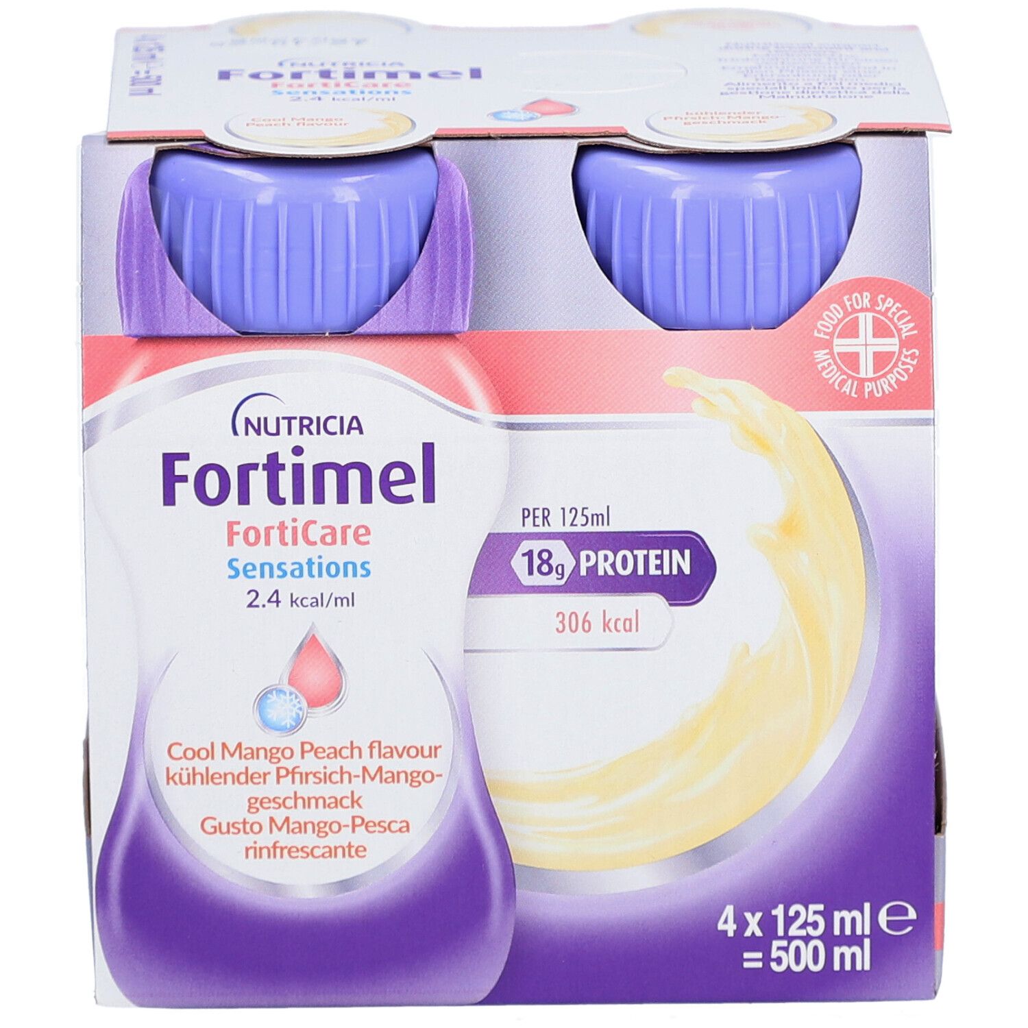 Fortimel FortiCare 2.4 kcal – Hochkalorische, proteinreiche Trinknahrung